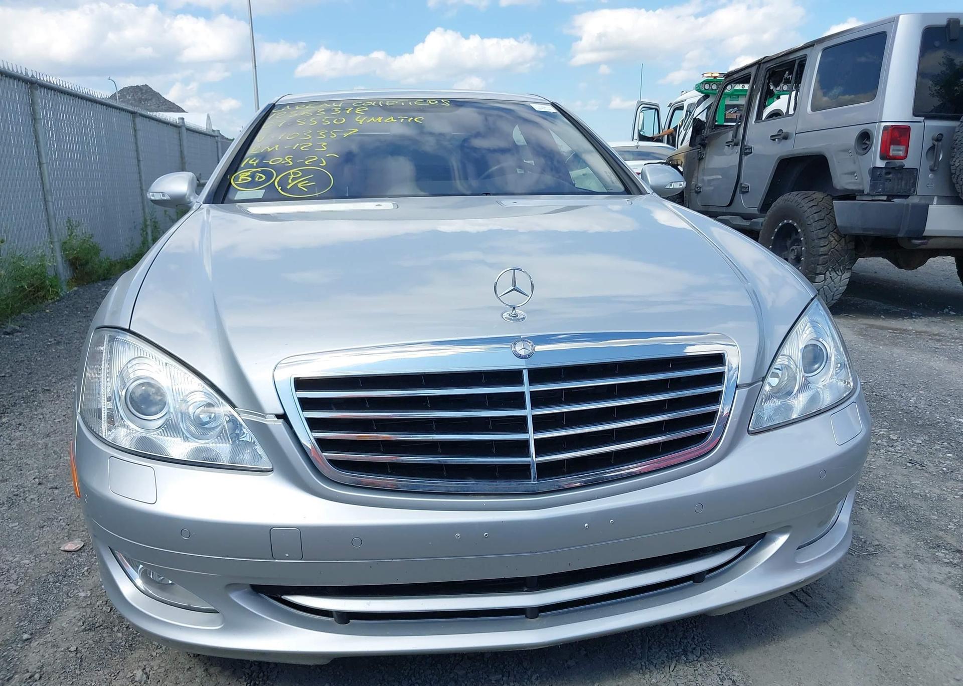 2007 MERCEDES-BENZ S 550 4MATIC