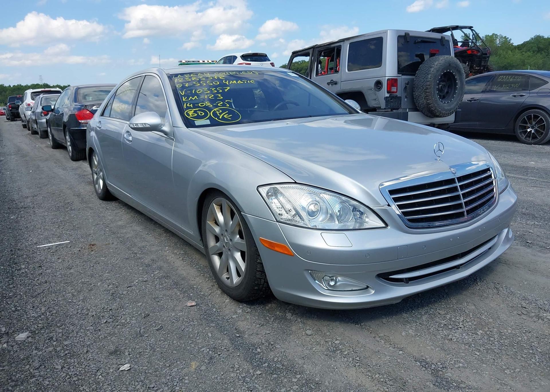 2007 MERCEDES-BENZ S 550 4MATIC