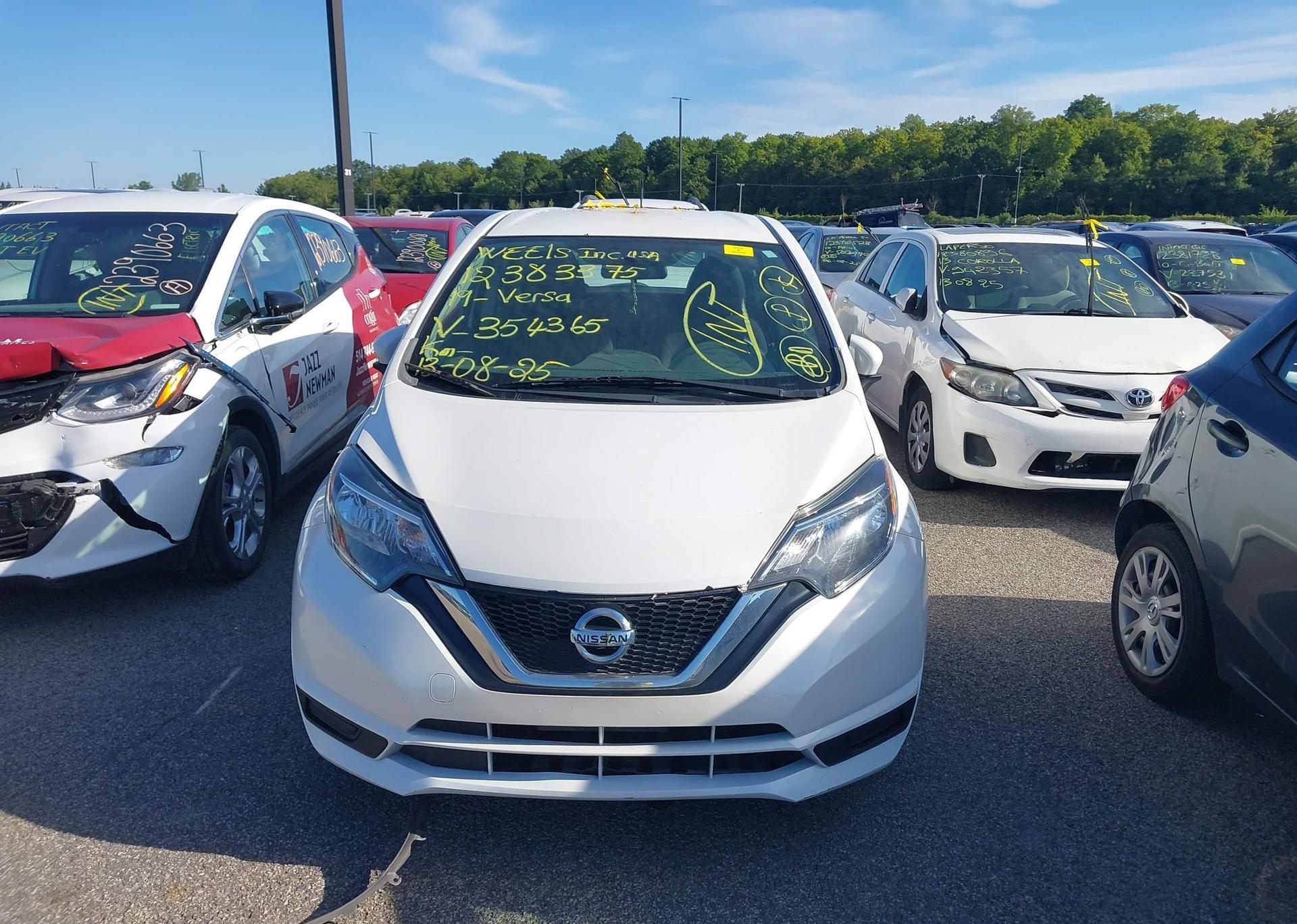 2019 NISSAN VERSA NOTE S