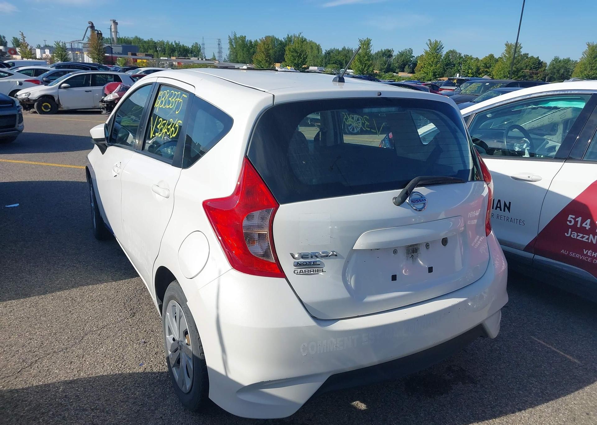 2019 NISSAN VERSA NOTE S
