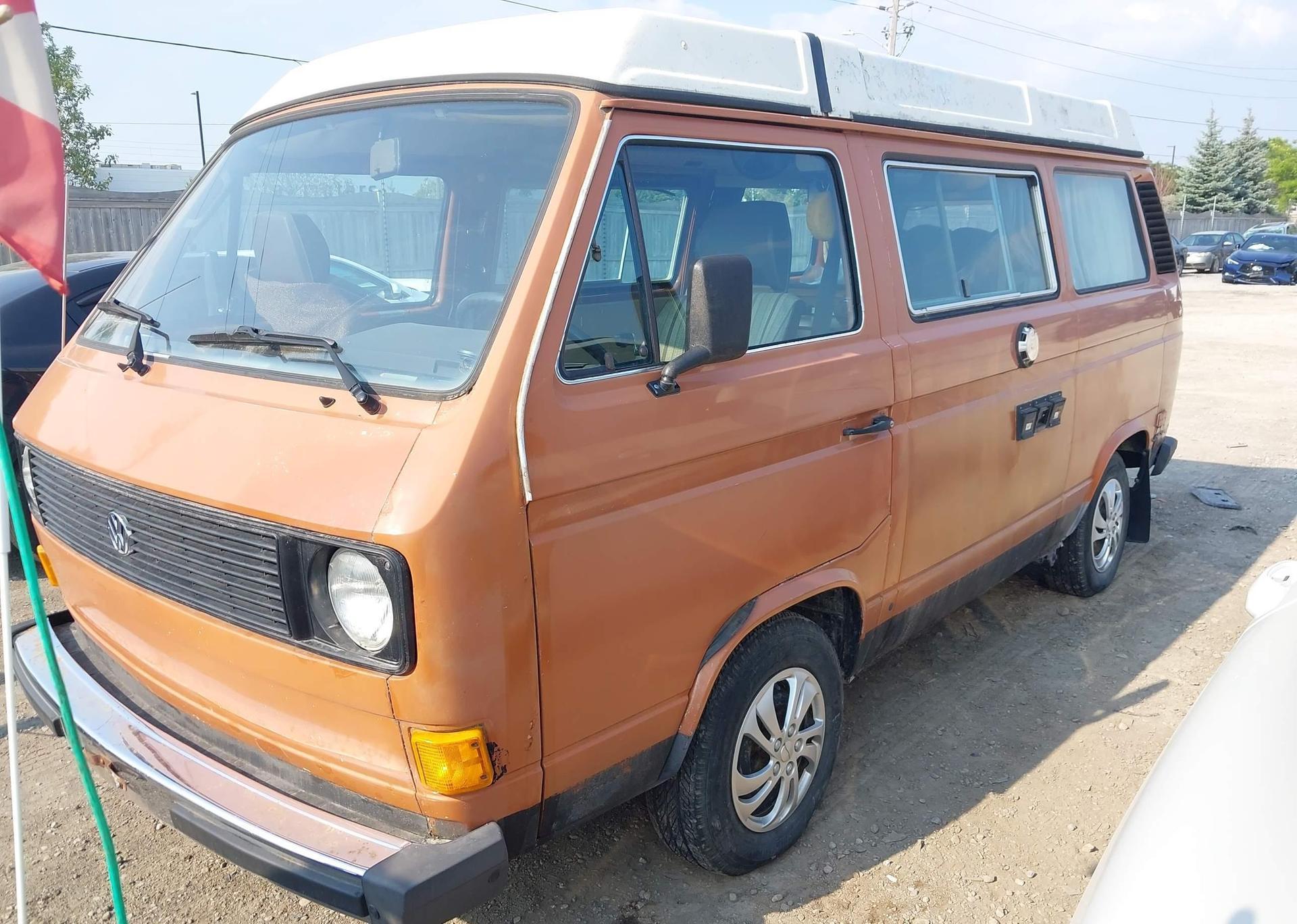 1982 VOLKSWAGEN VANAGON CAMPMOBILE