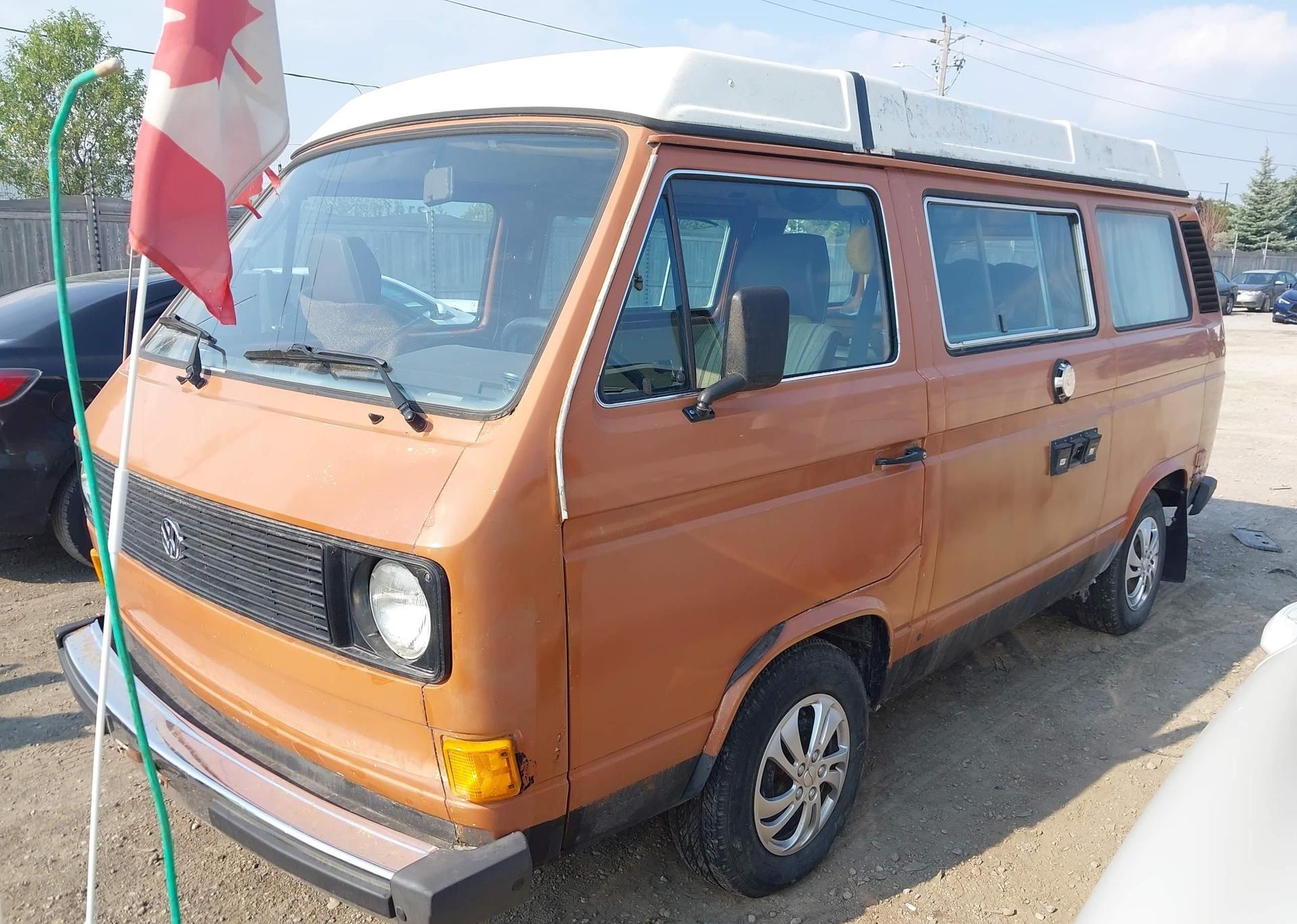 1982 VOLKSWAGEN VANAGON CAMPMOBILE
