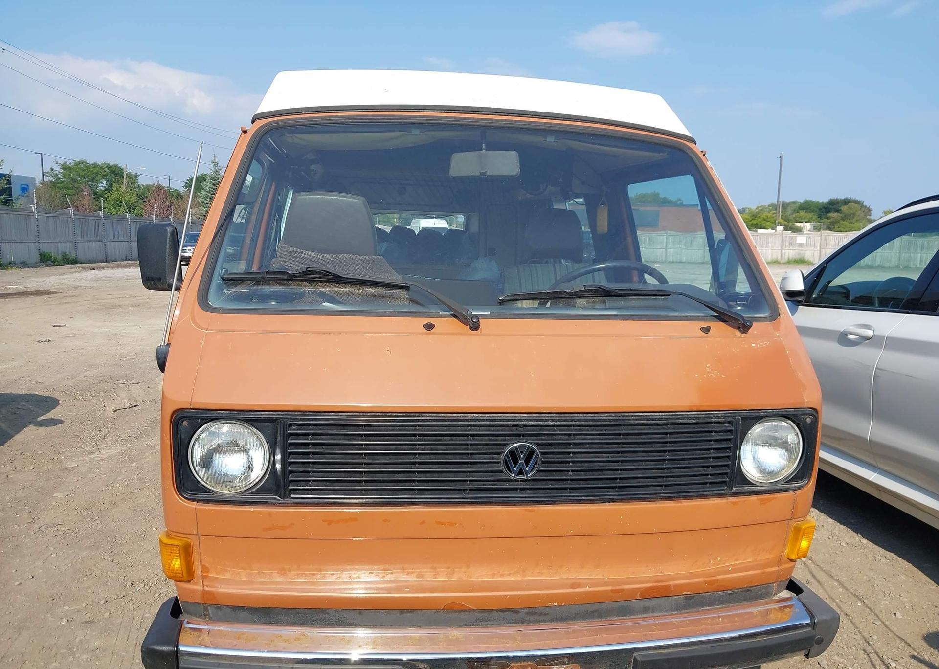 1982 VOLKSWAGEN VANAGON CAMPMOBILE