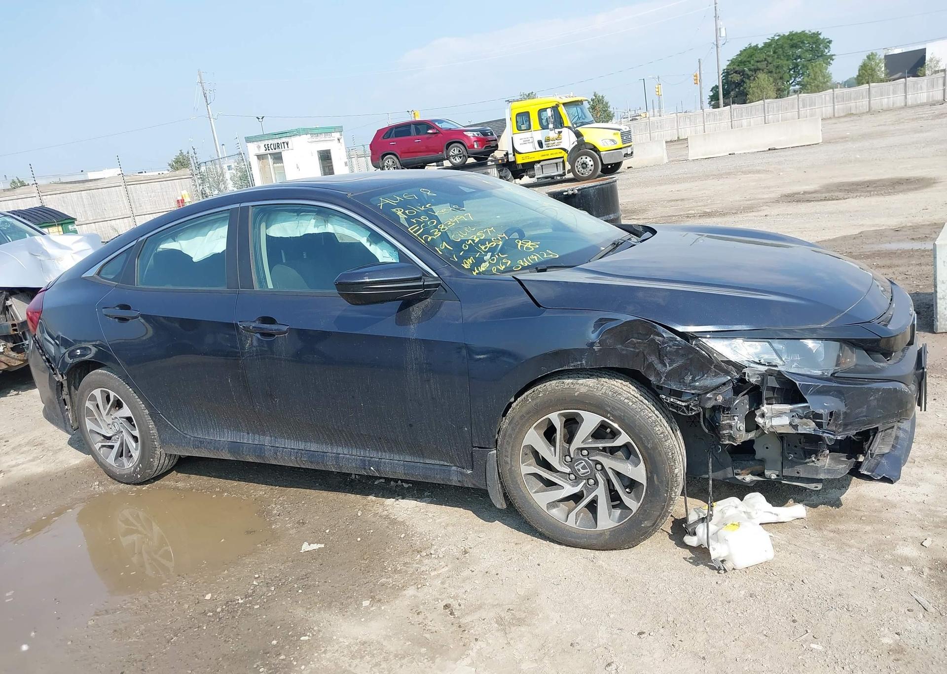 2019 HONDA CIVIC EX 4DR