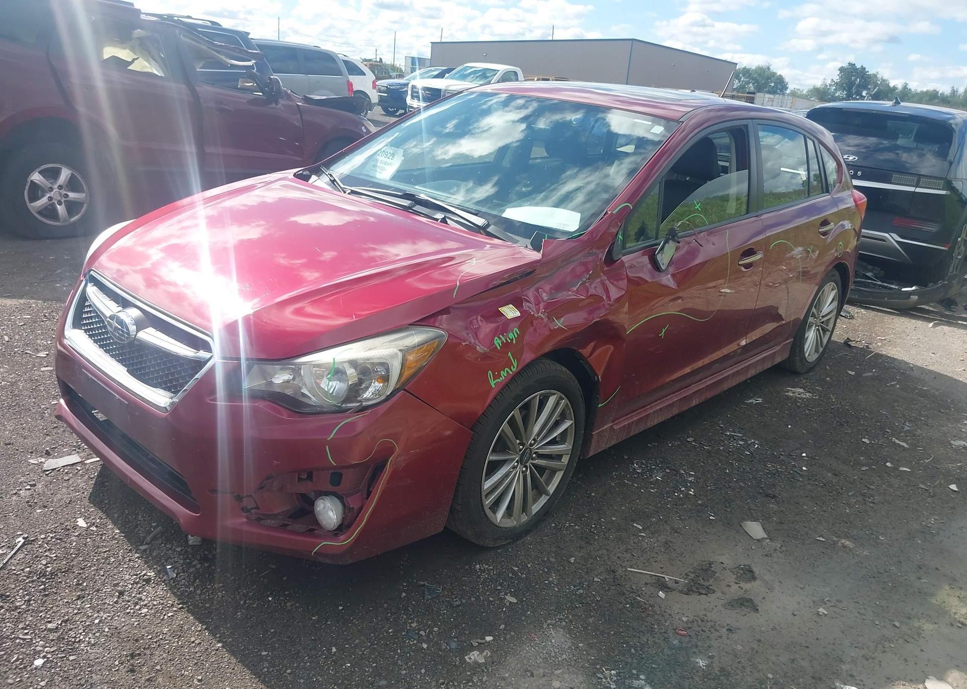 2015 SUBARU IMPREZA LIMITED