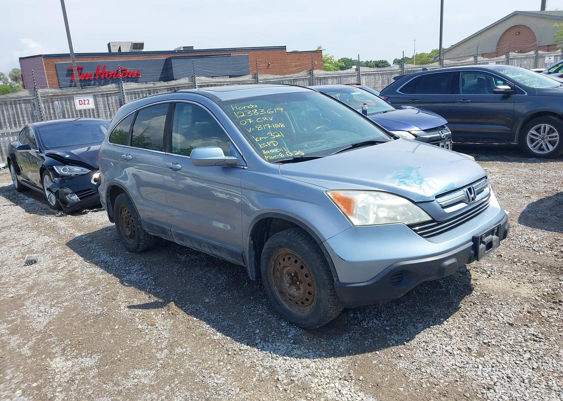 2007 HONDA CR-V EXL