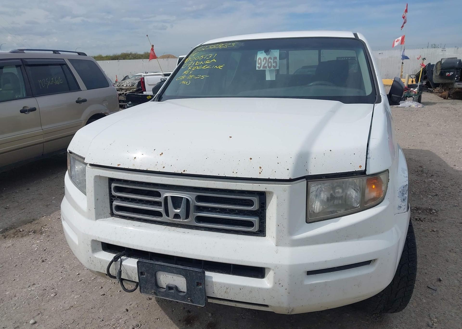 2007 HONDA RIDGELINE RTS