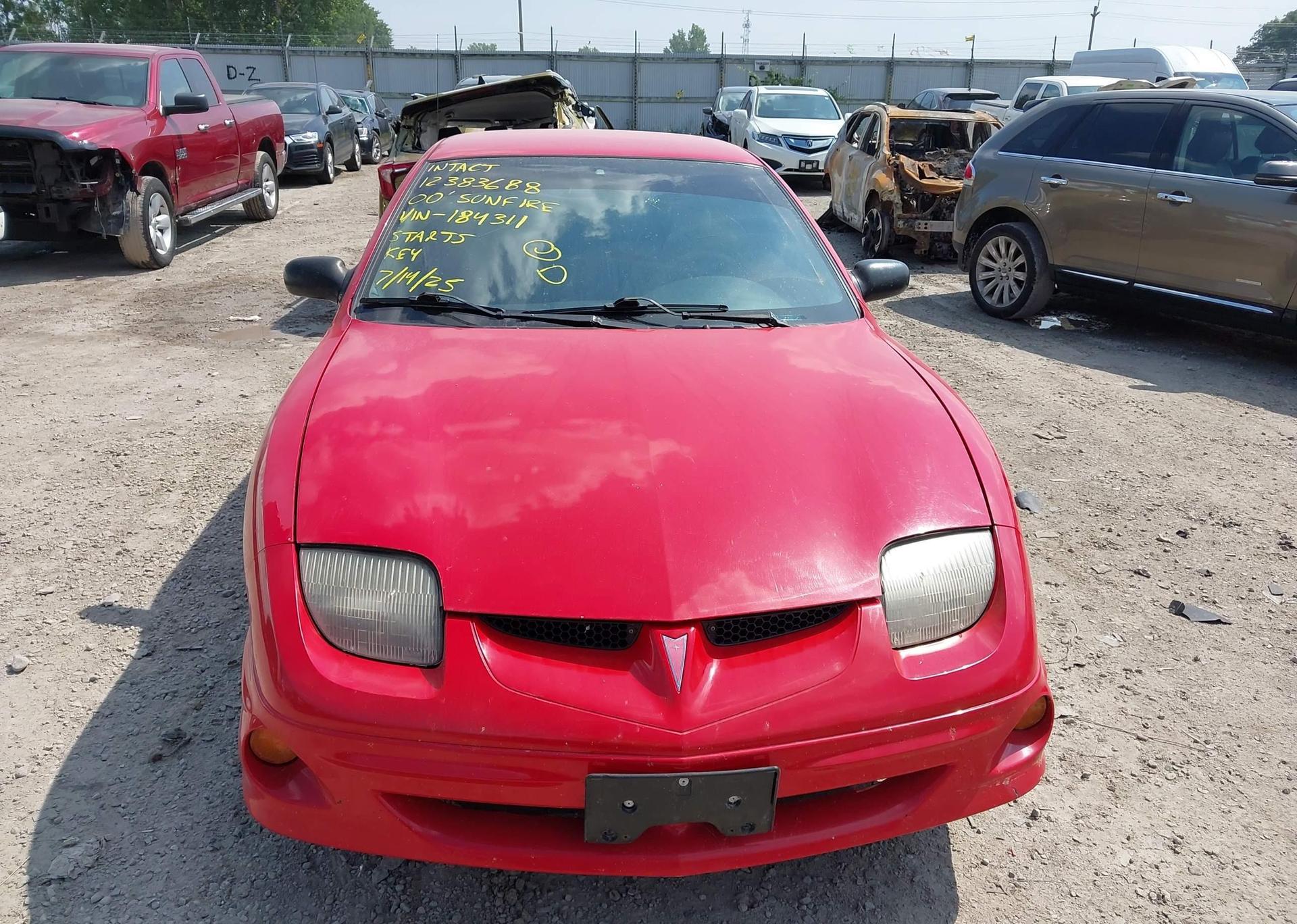 2000 PONTIAC SUNFIRE SE