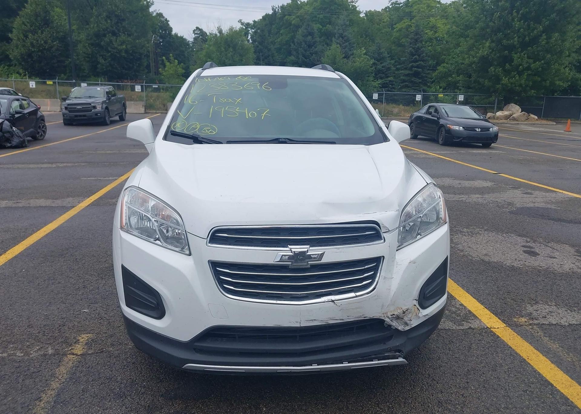 2016 CHEVROLET TRAX 1LT