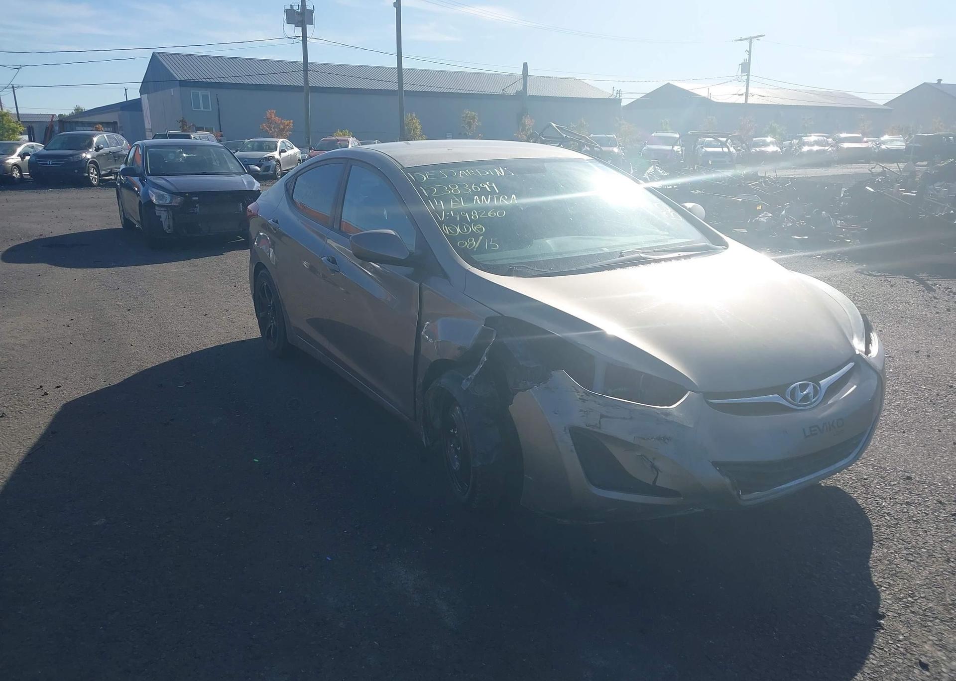 2014 HYUNDAI ELANTRA GL