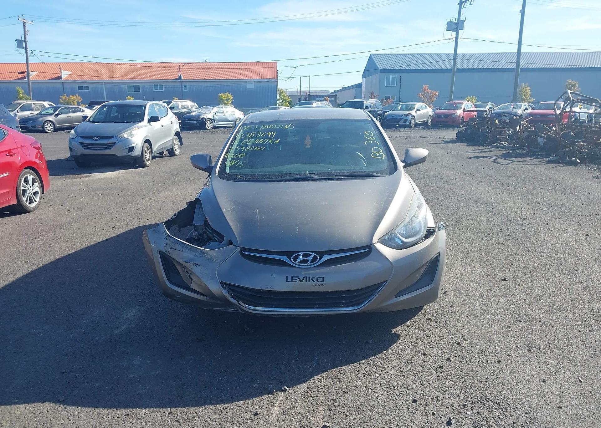 2014 HYUNDAI ELANTRA GL