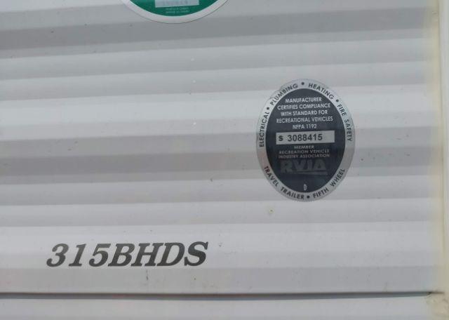 2013 DUTCHMEN 315 BHDS