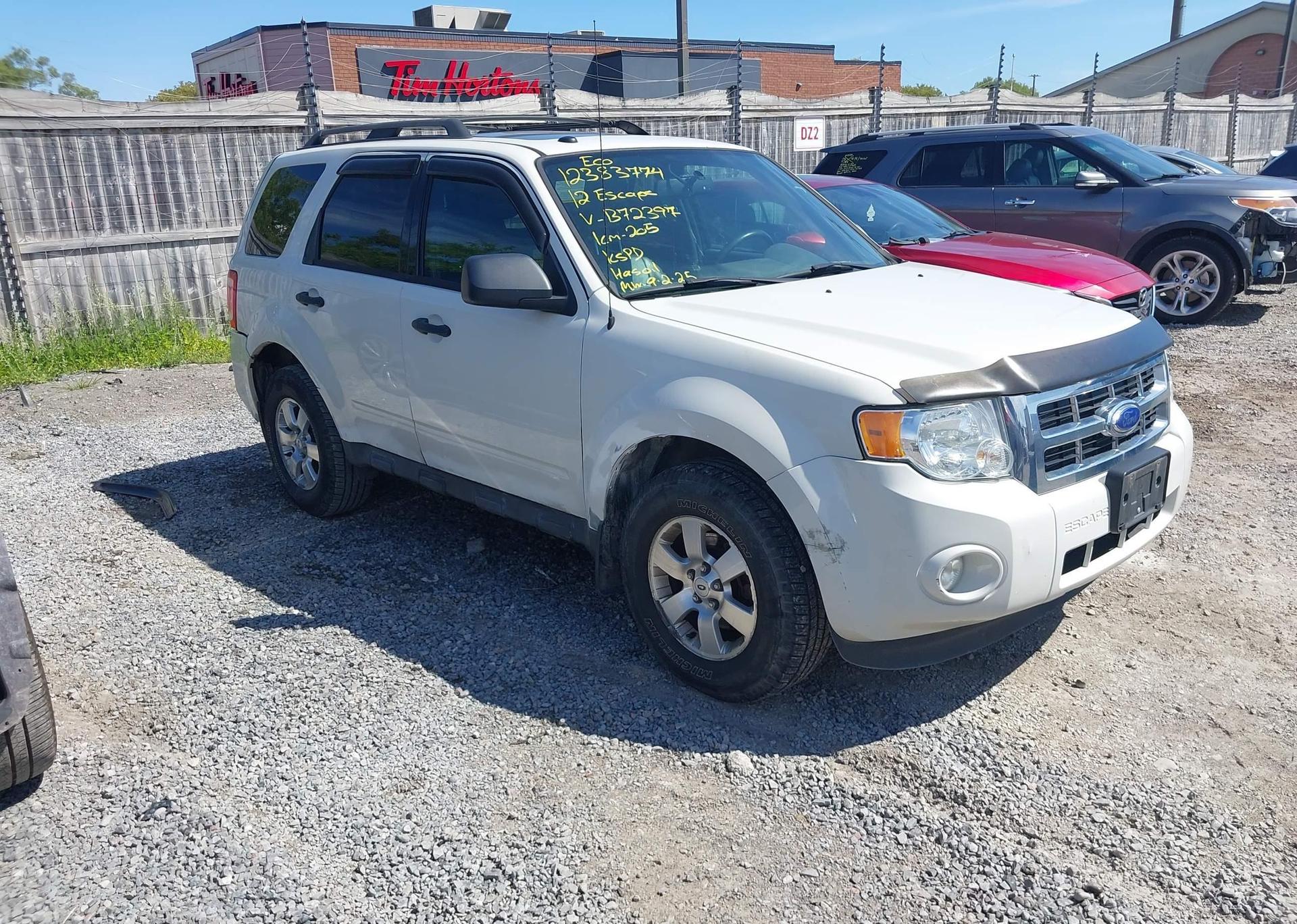 2012 FORD ESCAPE XLT