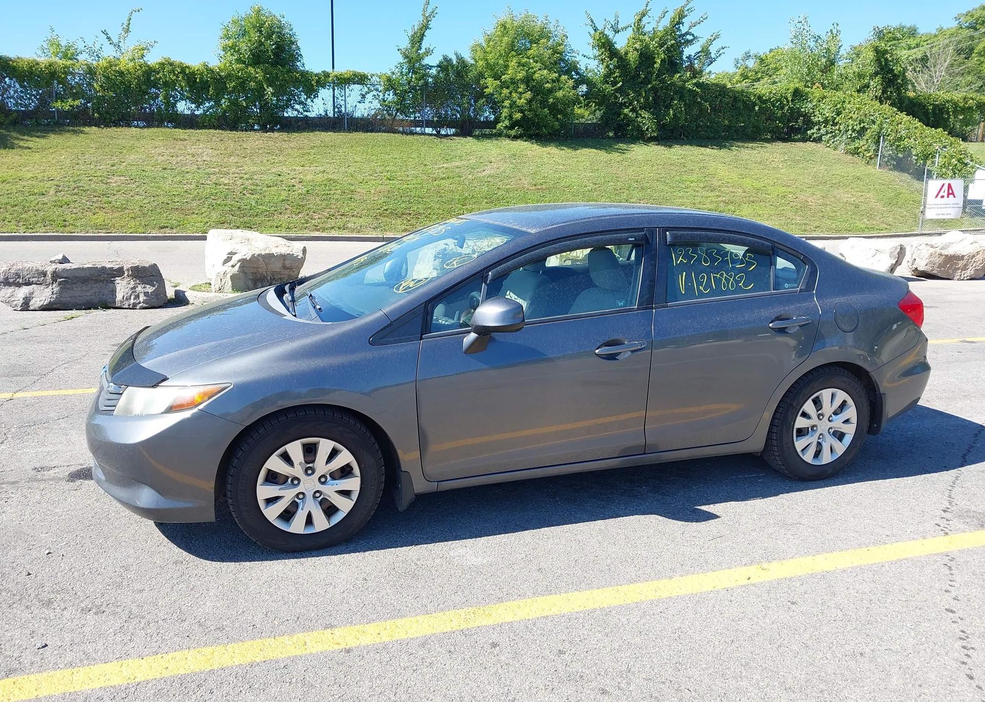 2012 HONDA CIVIC LX