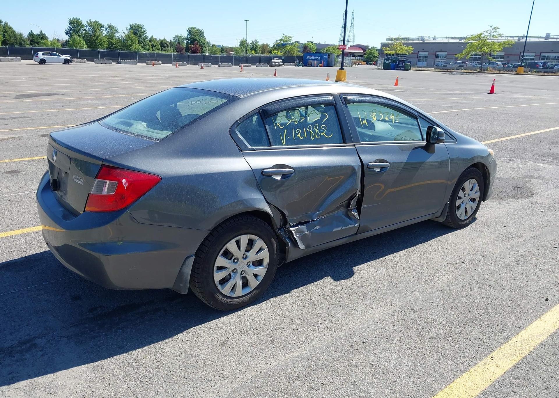 2012 HONDA CIVIC LX