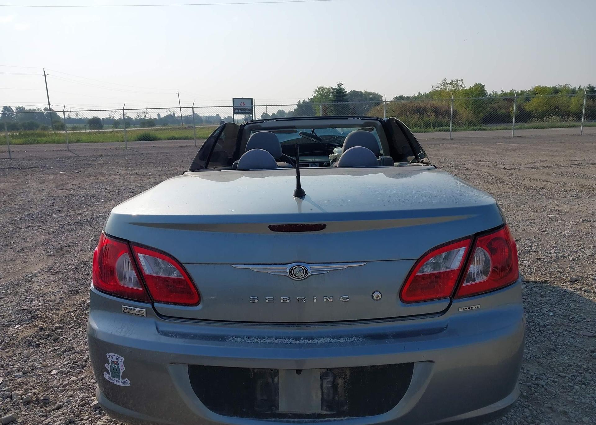 2008 CHRYSLER SEBRING TOURING