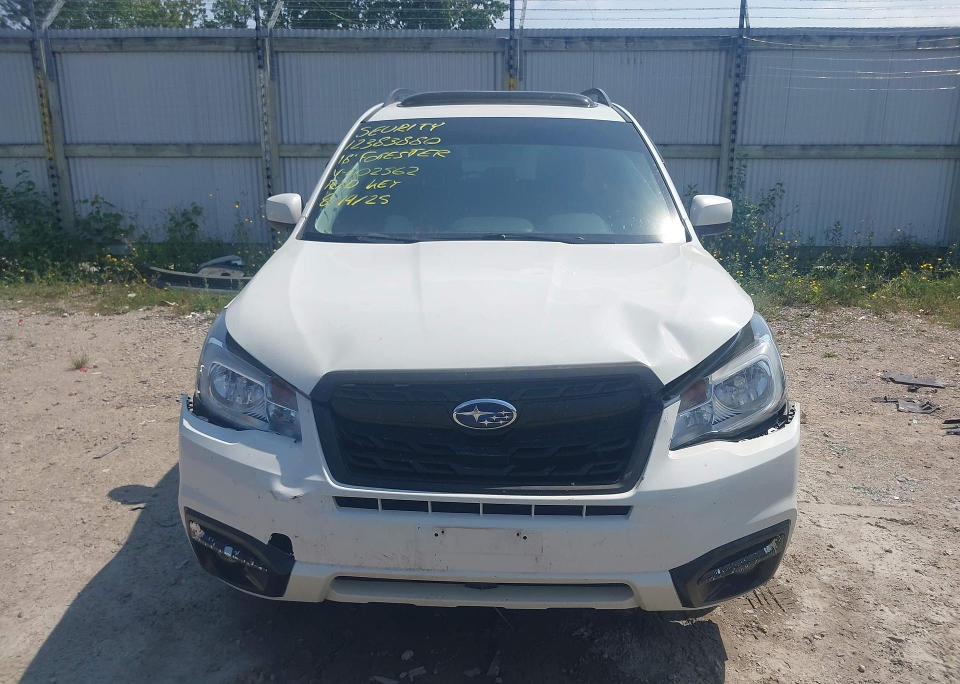 2018 SUBARU FORESTER 2.5I TOURING