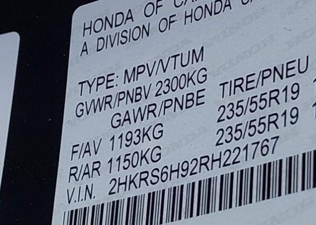 2024 HONDA CR-V TOURING HYBRID