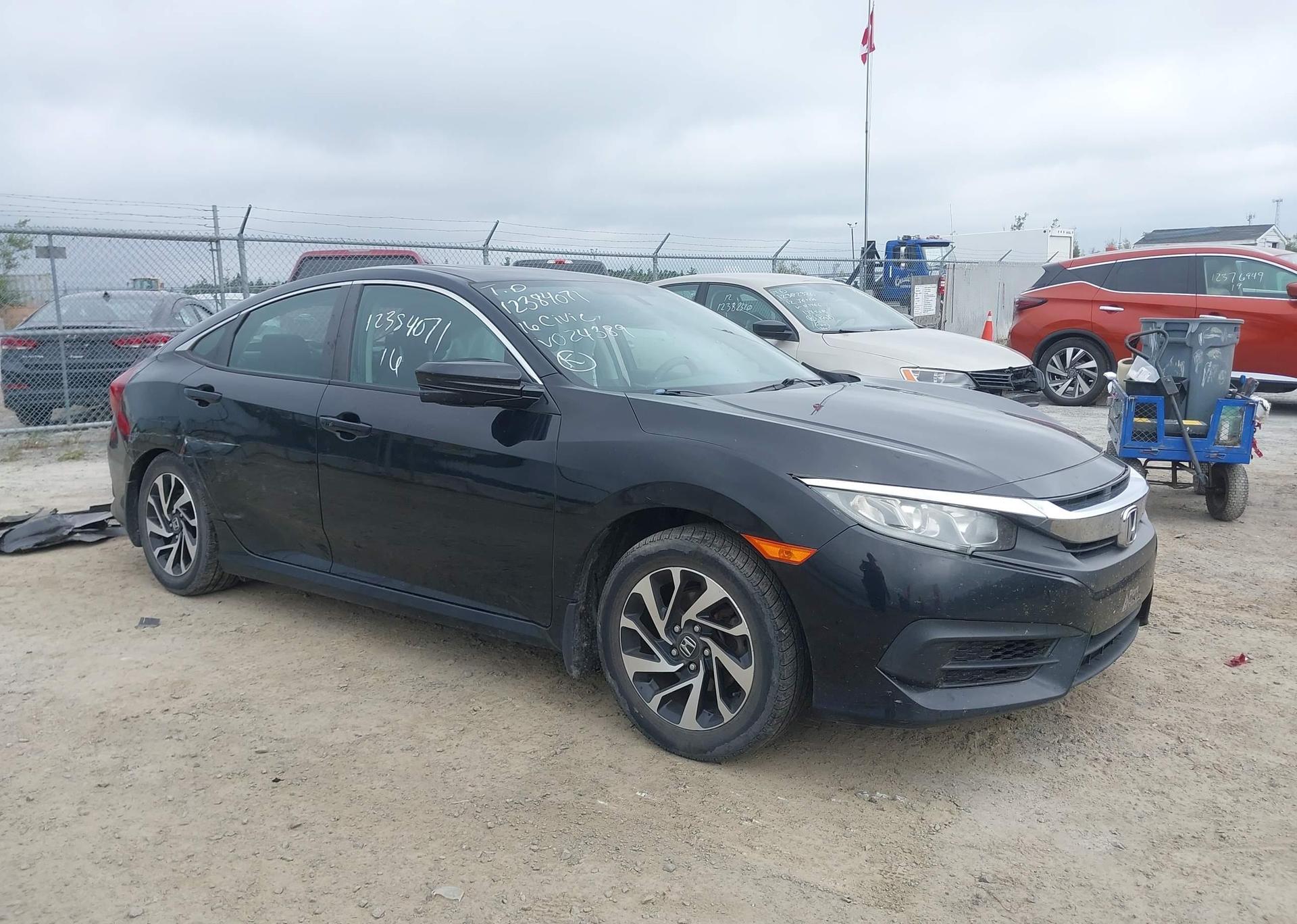 2016 HONDA CIVIC EX 4DR
