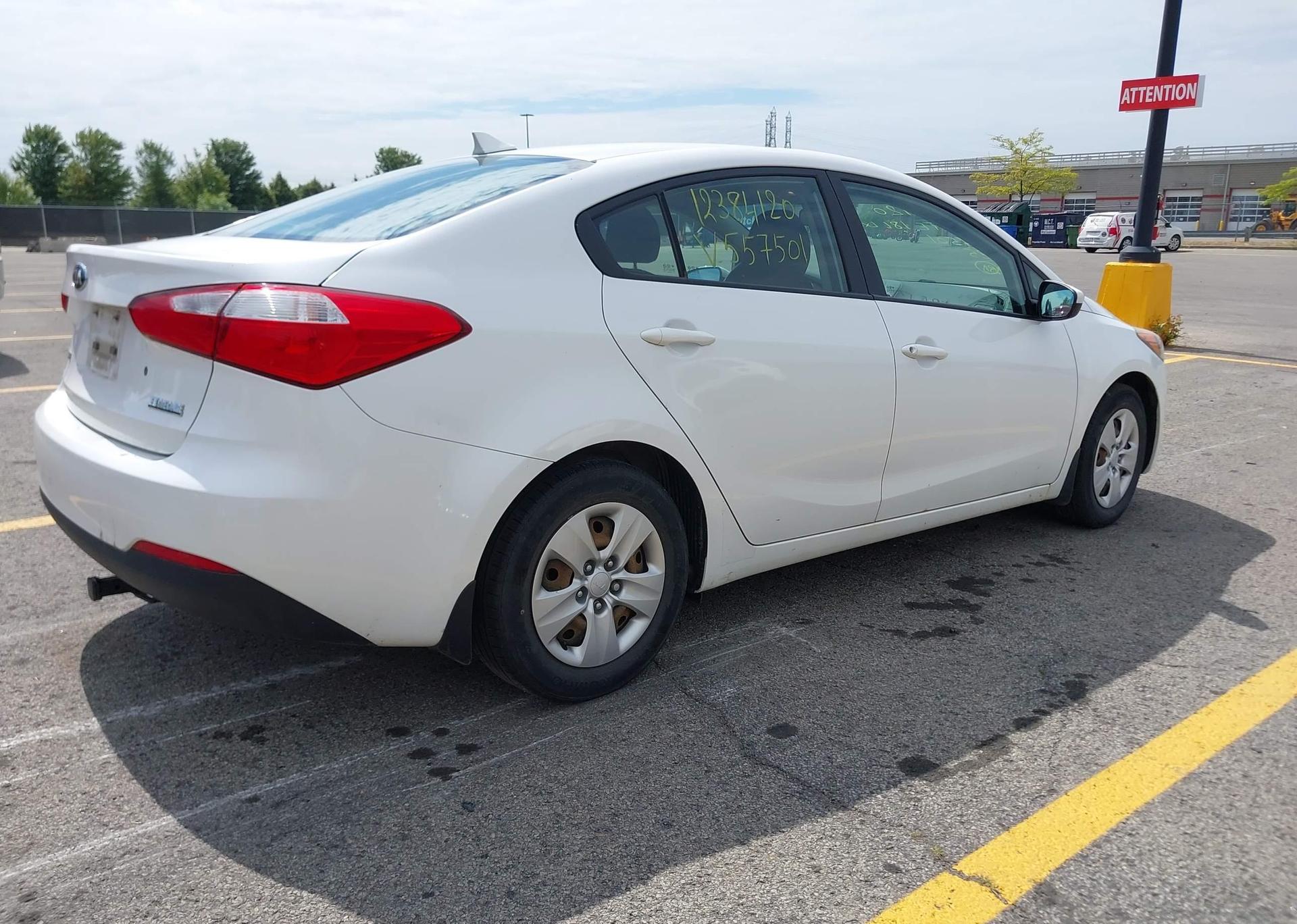 2016 KIA FORTE 1.8L LX