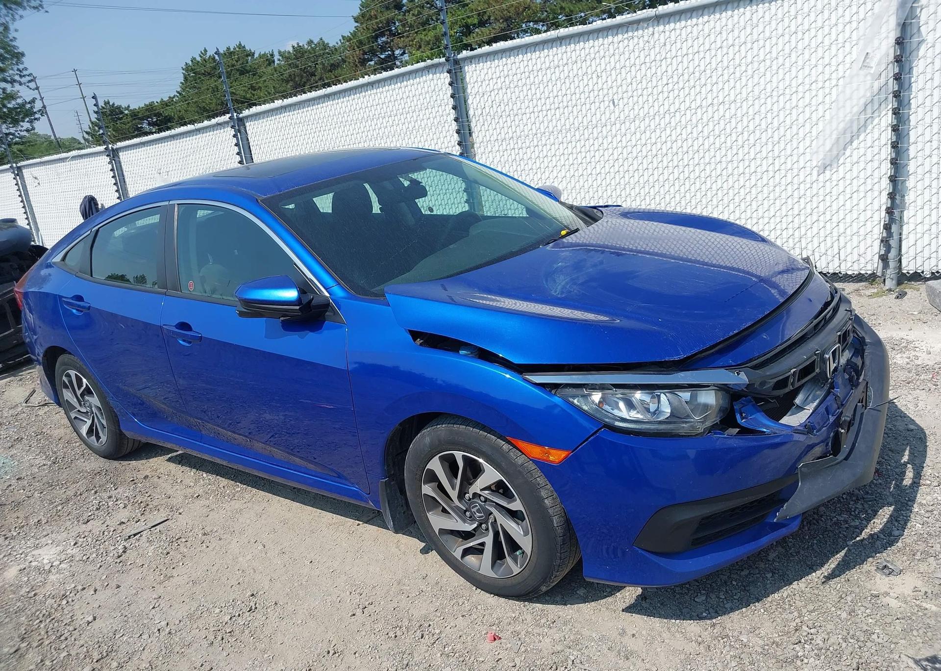 2016 HONDA CIVIC EX