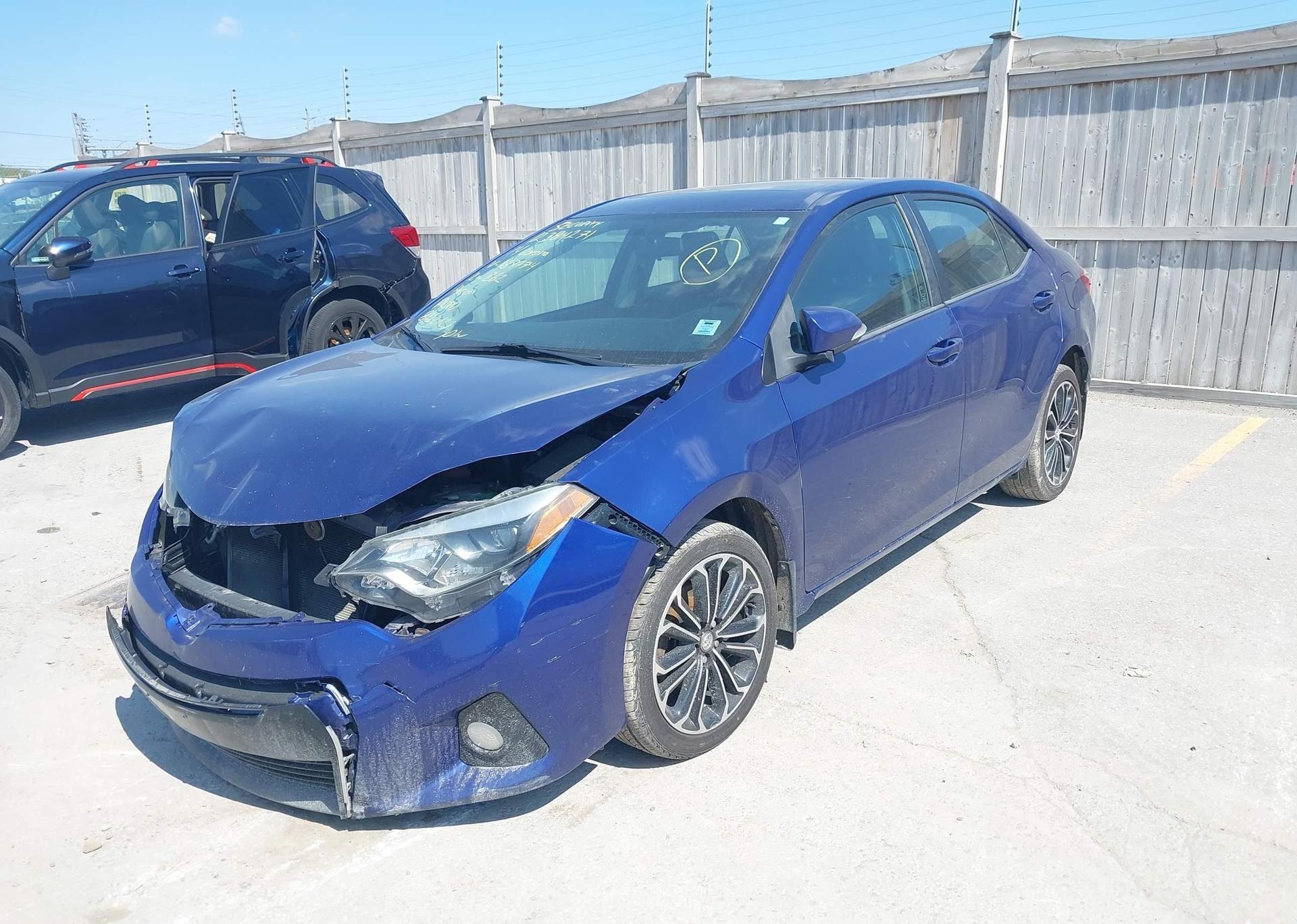2014 TOYOTA COROLLA S
