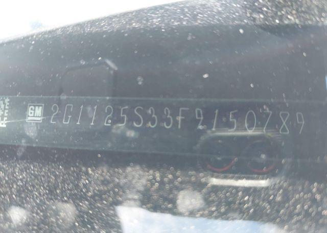 2015 CHEVROLET IMPALA 2LT