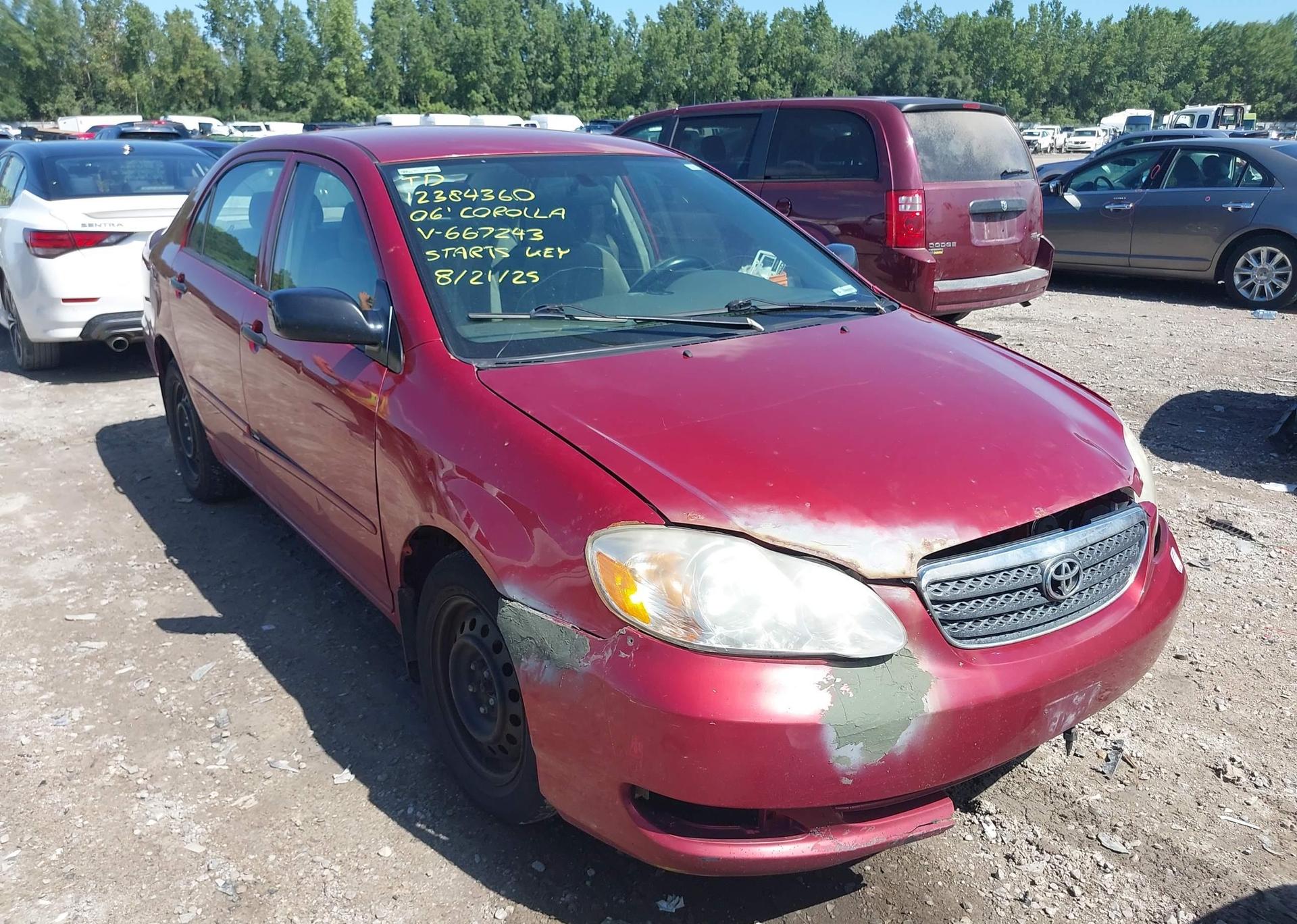 2006 TOYOTA COROLLA CE