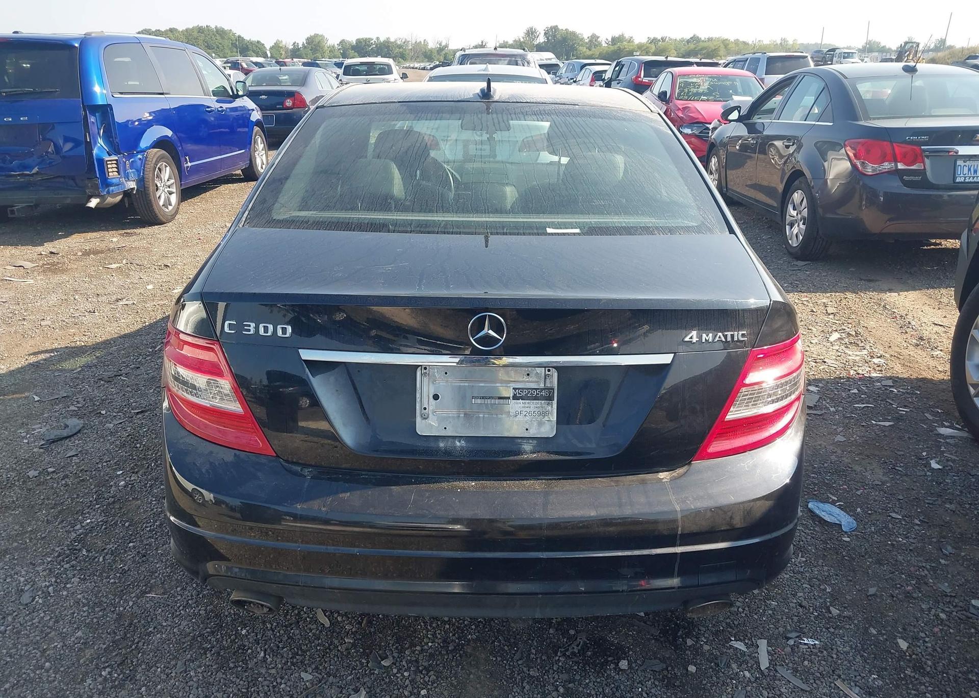 2009 MERCEDES-BENZ C 300 4MATIC