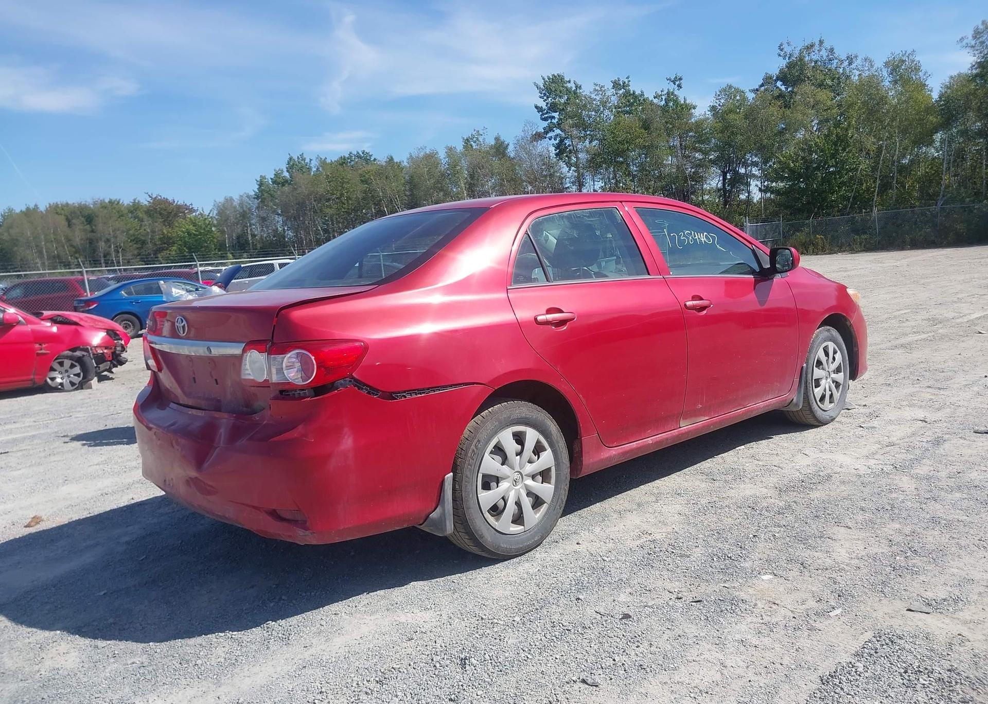 2012 TOYOTA COROLLA CE