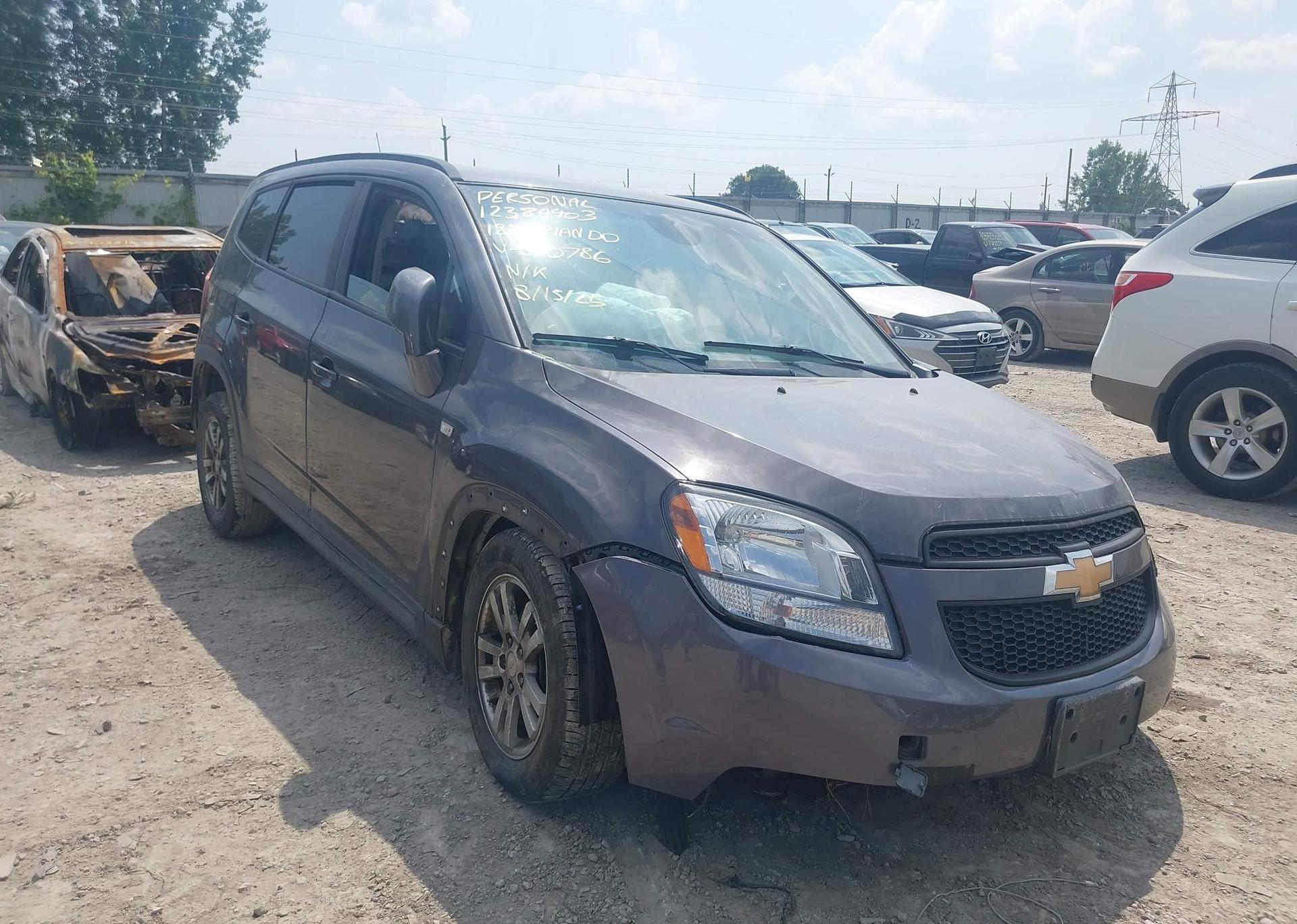 2012 CHEVROLET ORLANDO LT