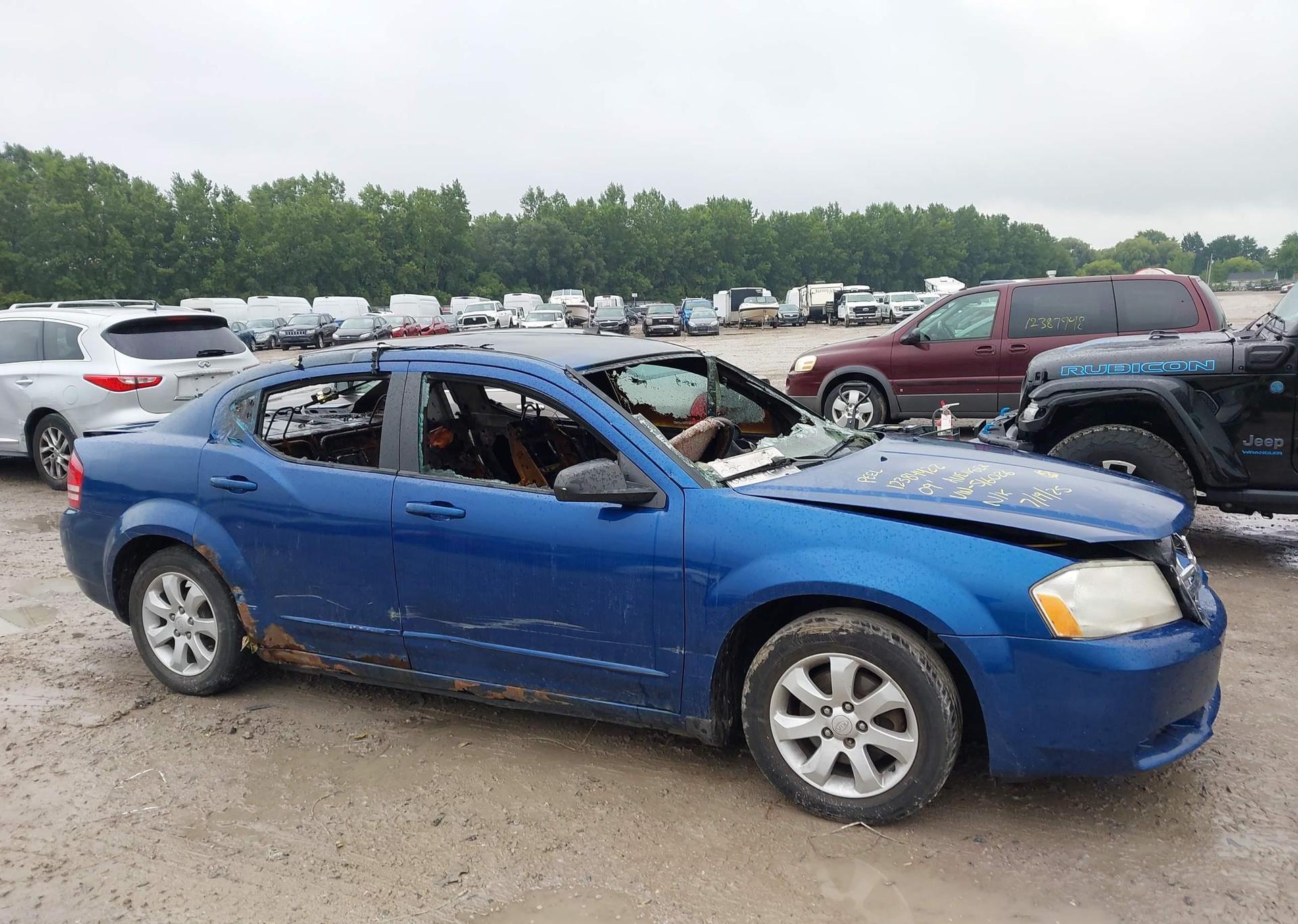 2009 DODGE AVENGER SXT