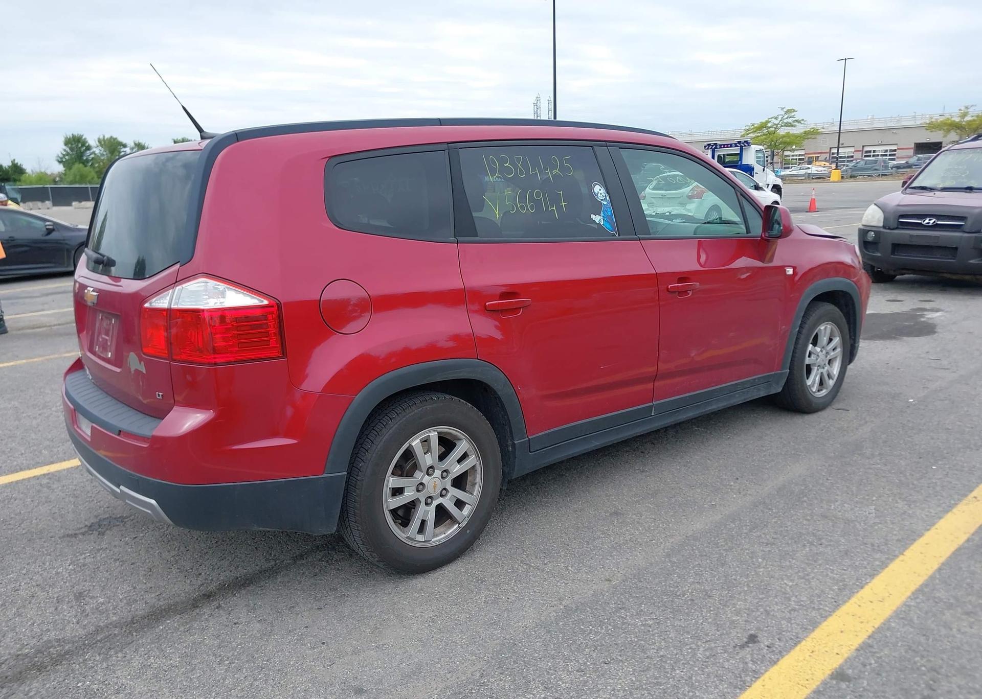 2012 CHEVROLET ORLANDO LT