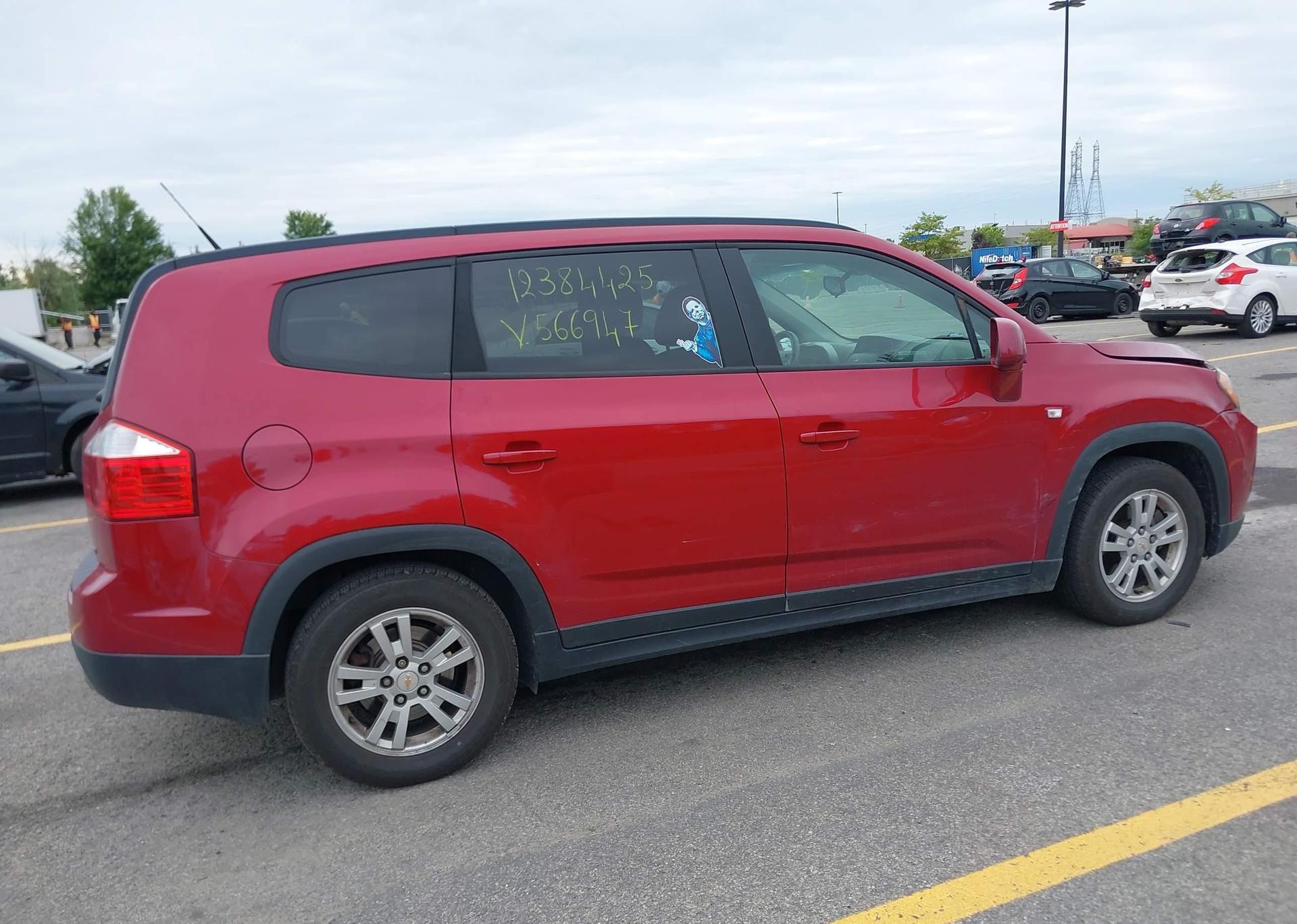 2012 CHEVROLET ORLANDO LT