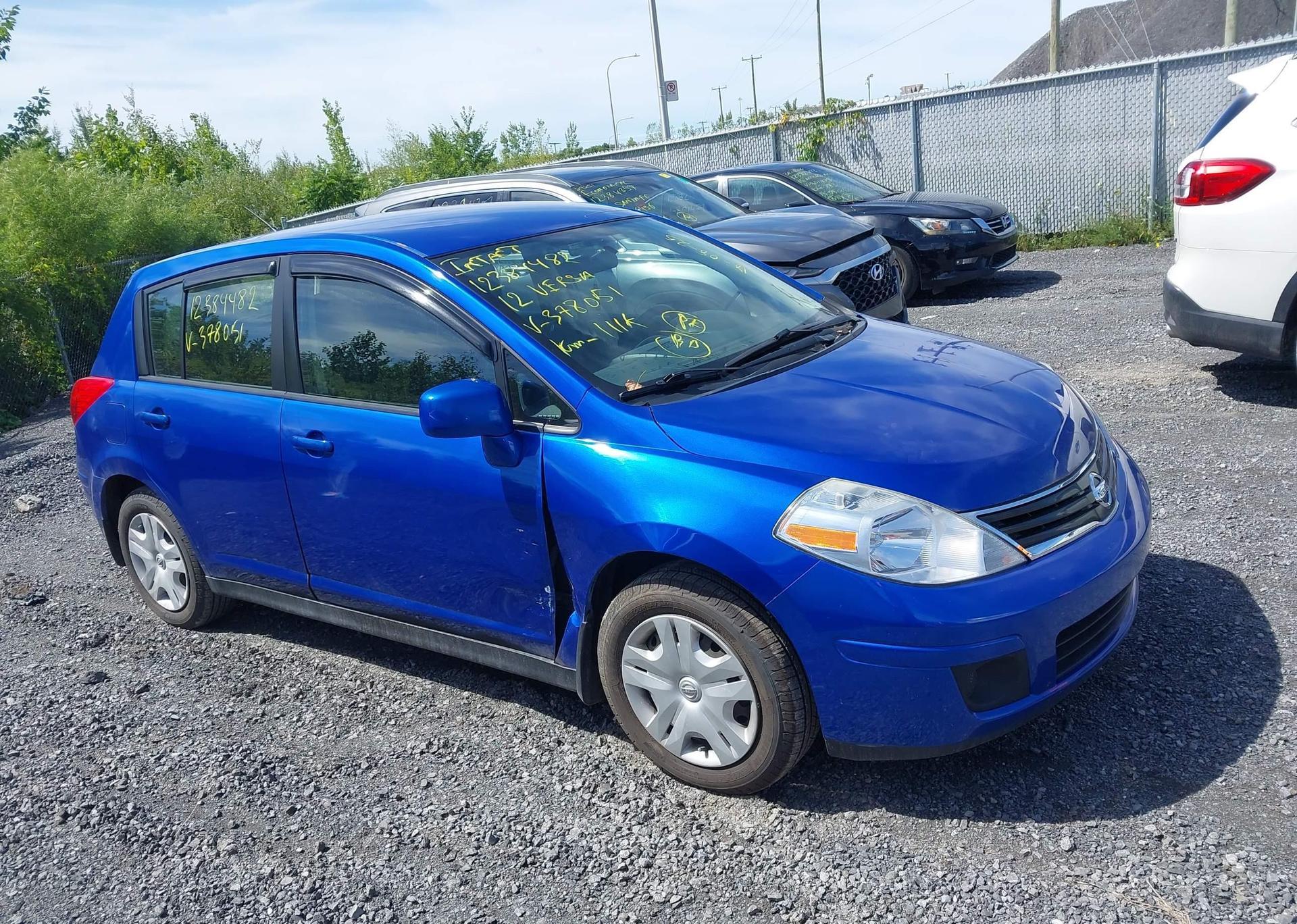 2012 NISSAN VERSA S