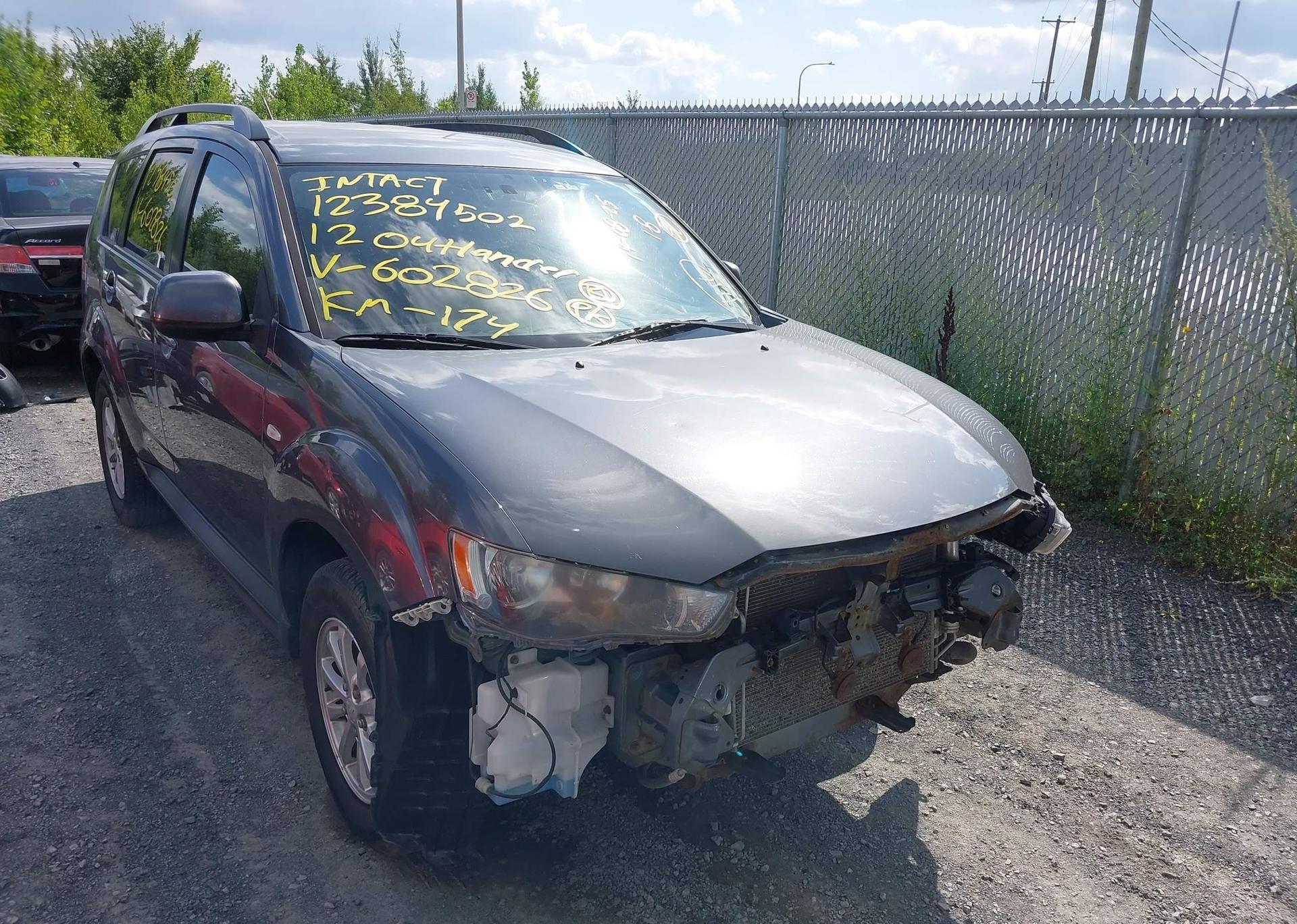 2012 MITSUBISHI outlander