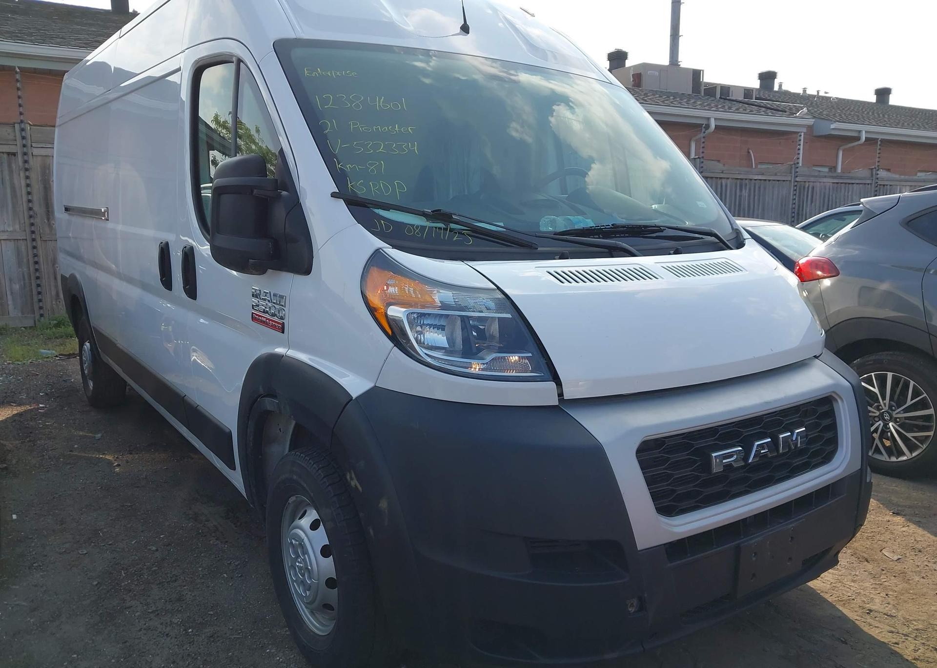 2021 RAM PROMASTER 2500 2500 HIGH