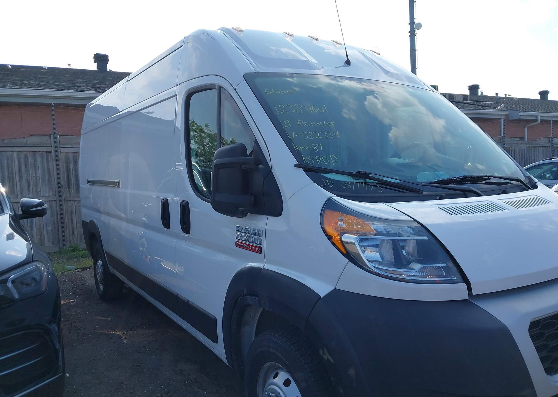 2021 RAM PROMASTER 2500 2500 HIGH