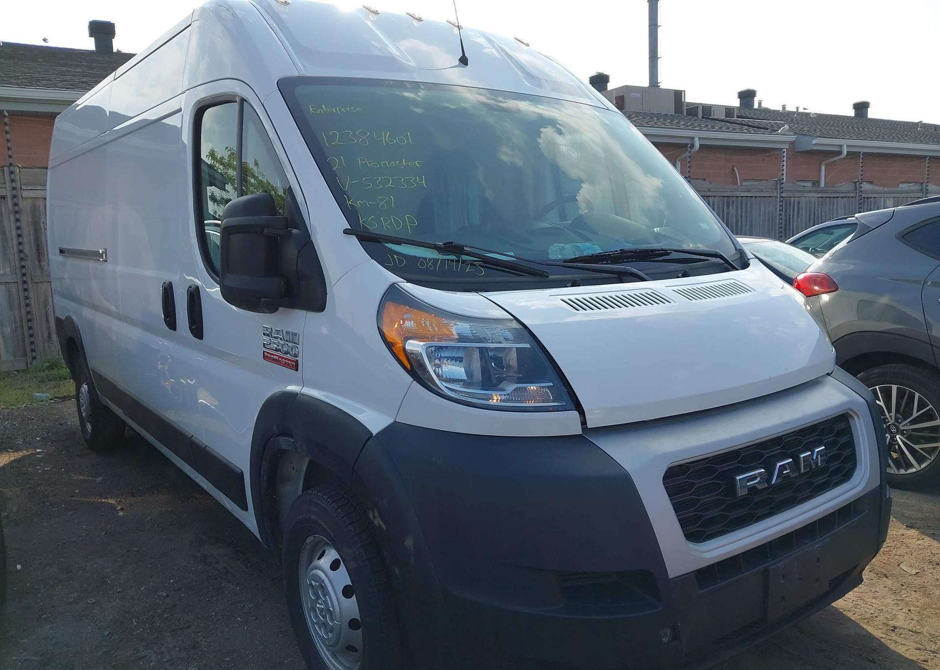 2021 RAM PROMASTER 2500 2500 HIGH