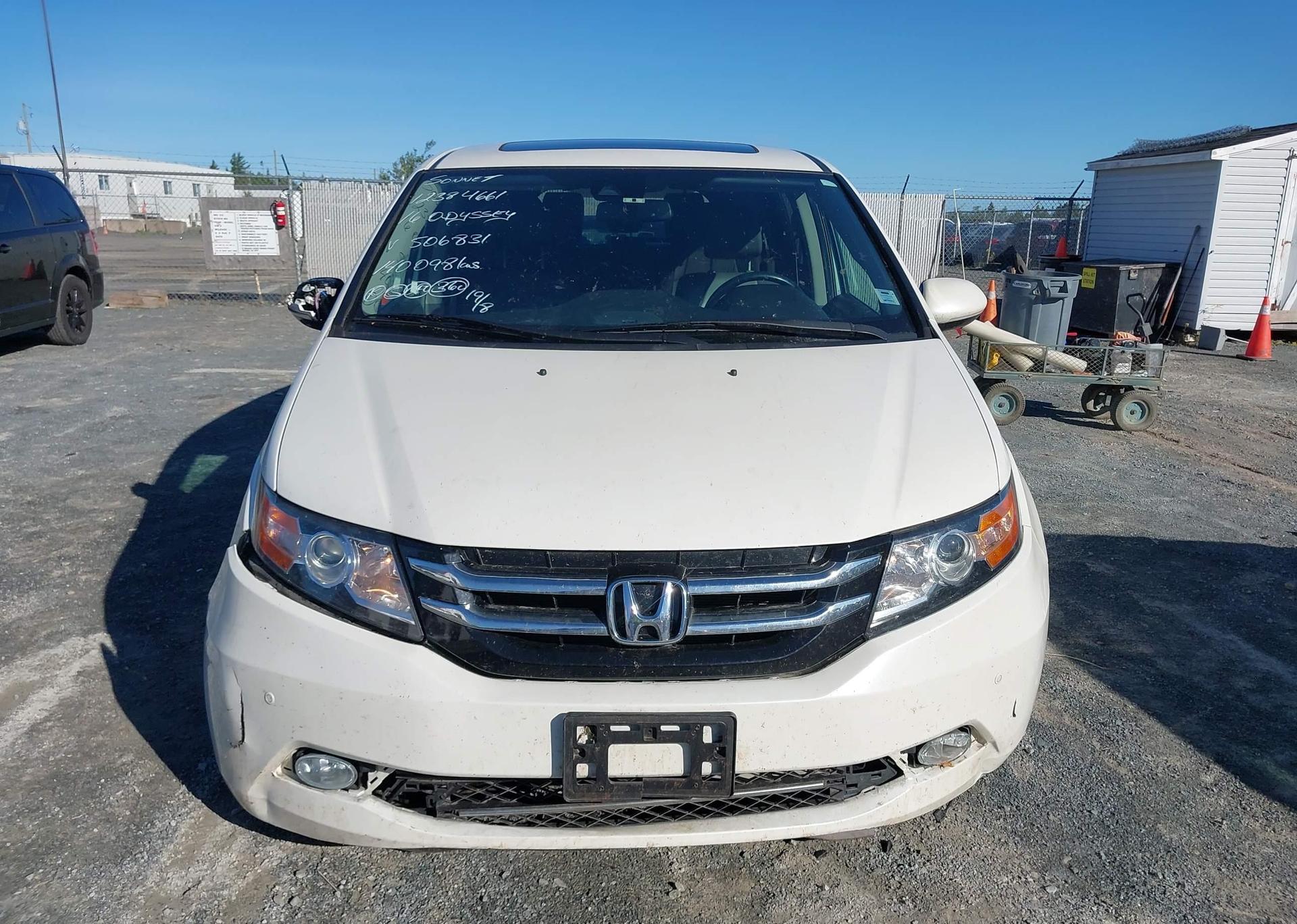 2016 HONDA ODYSSEY TOURING