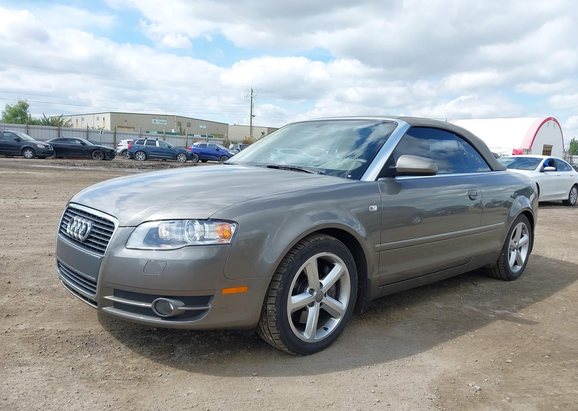 2008 AUDI A4 3.2 CABRIOLET QUATTRO