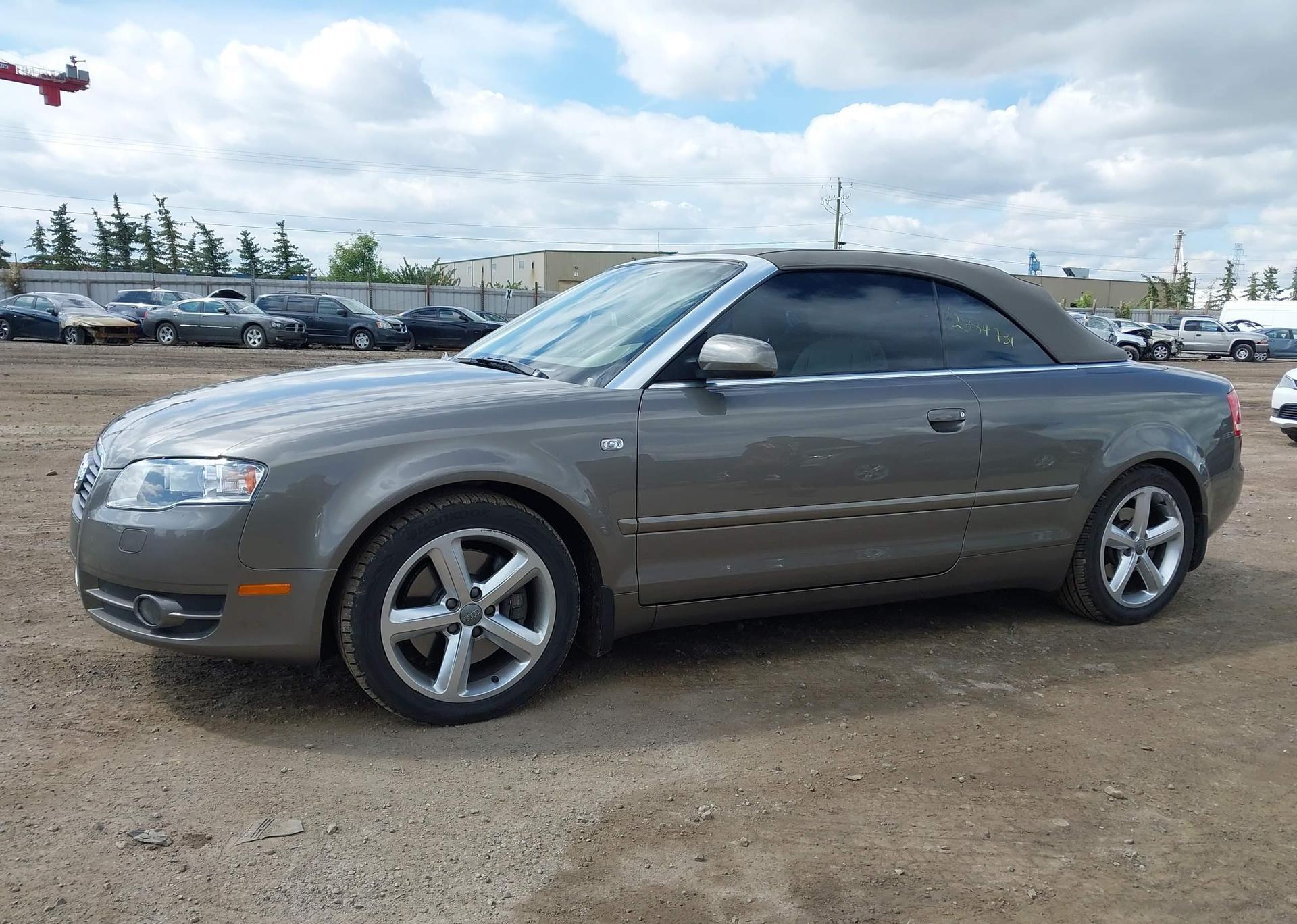2008 AUDI A4 3.2 CABRIOLET QUATTRO