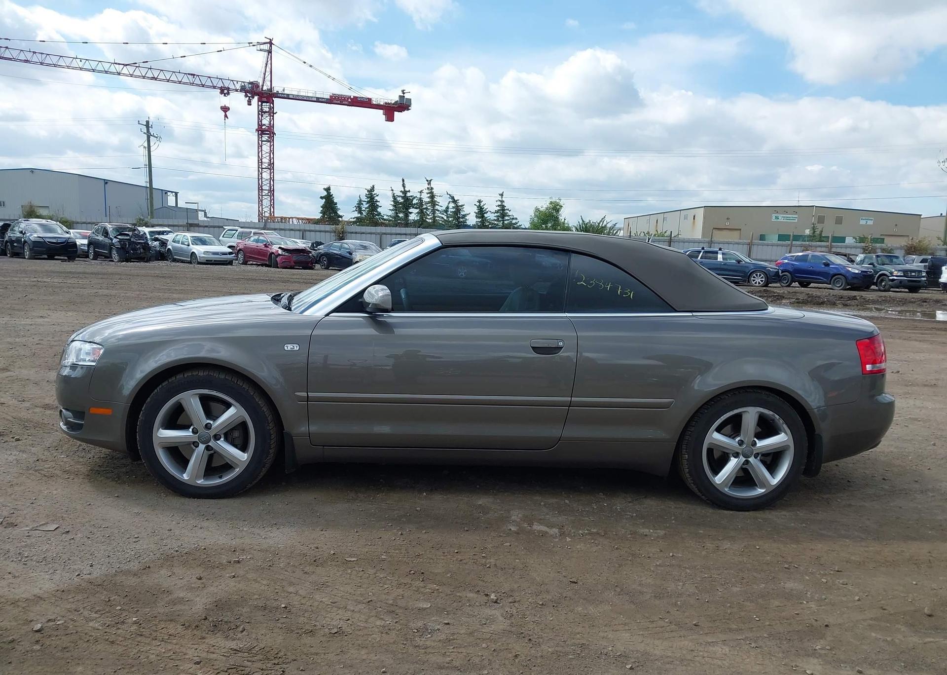 2008 AUDI A4 3.2 CABRIOLET QUATTRO