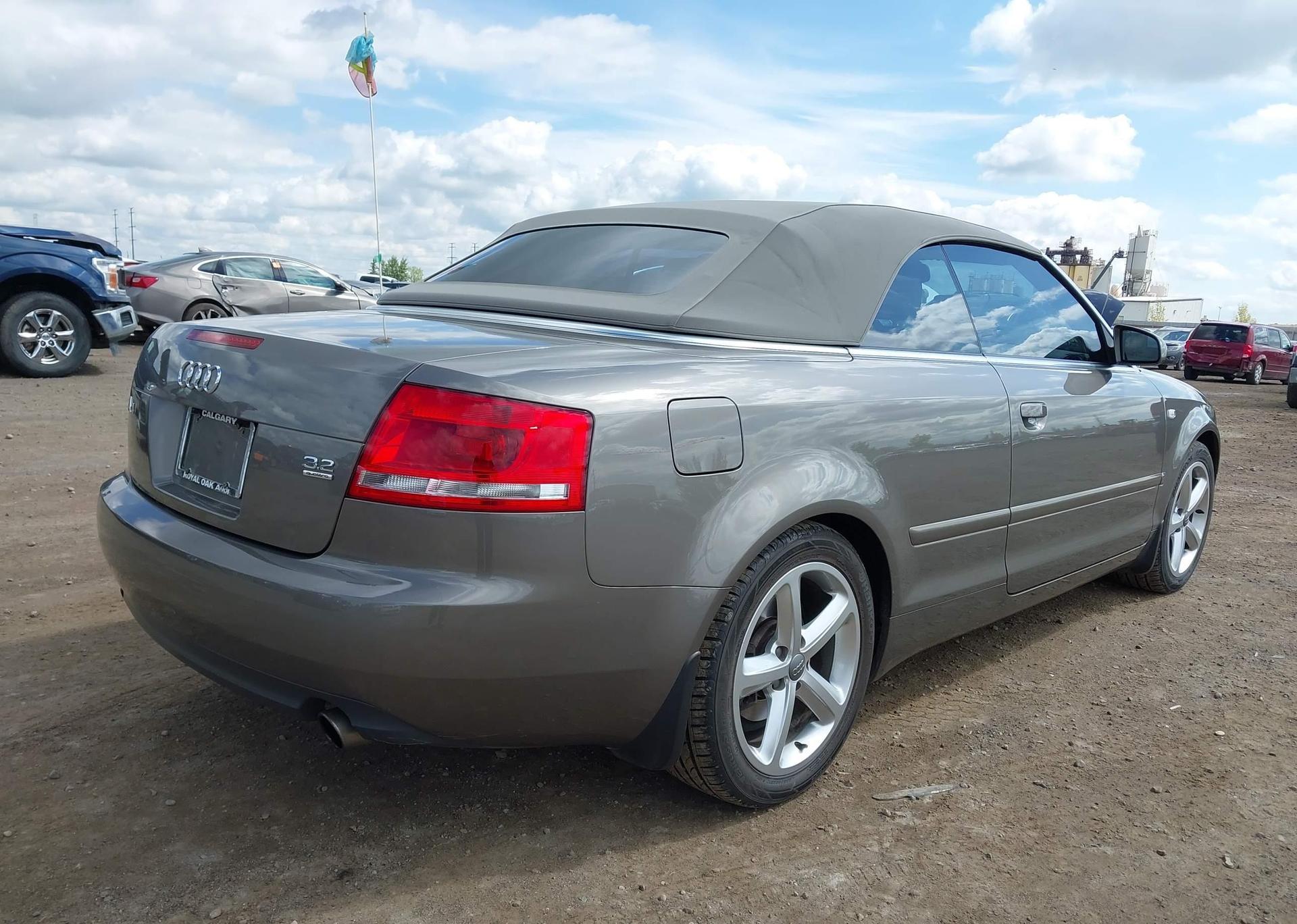 2008 AUDI A4 3.2 CABRIOLET QUATTRO