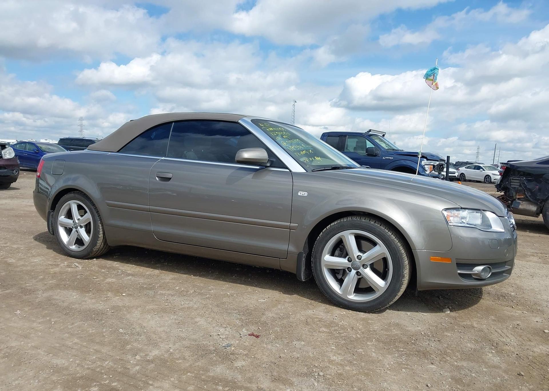 2008 AUDI A4 3.2 CABRIOLET QUATTRO