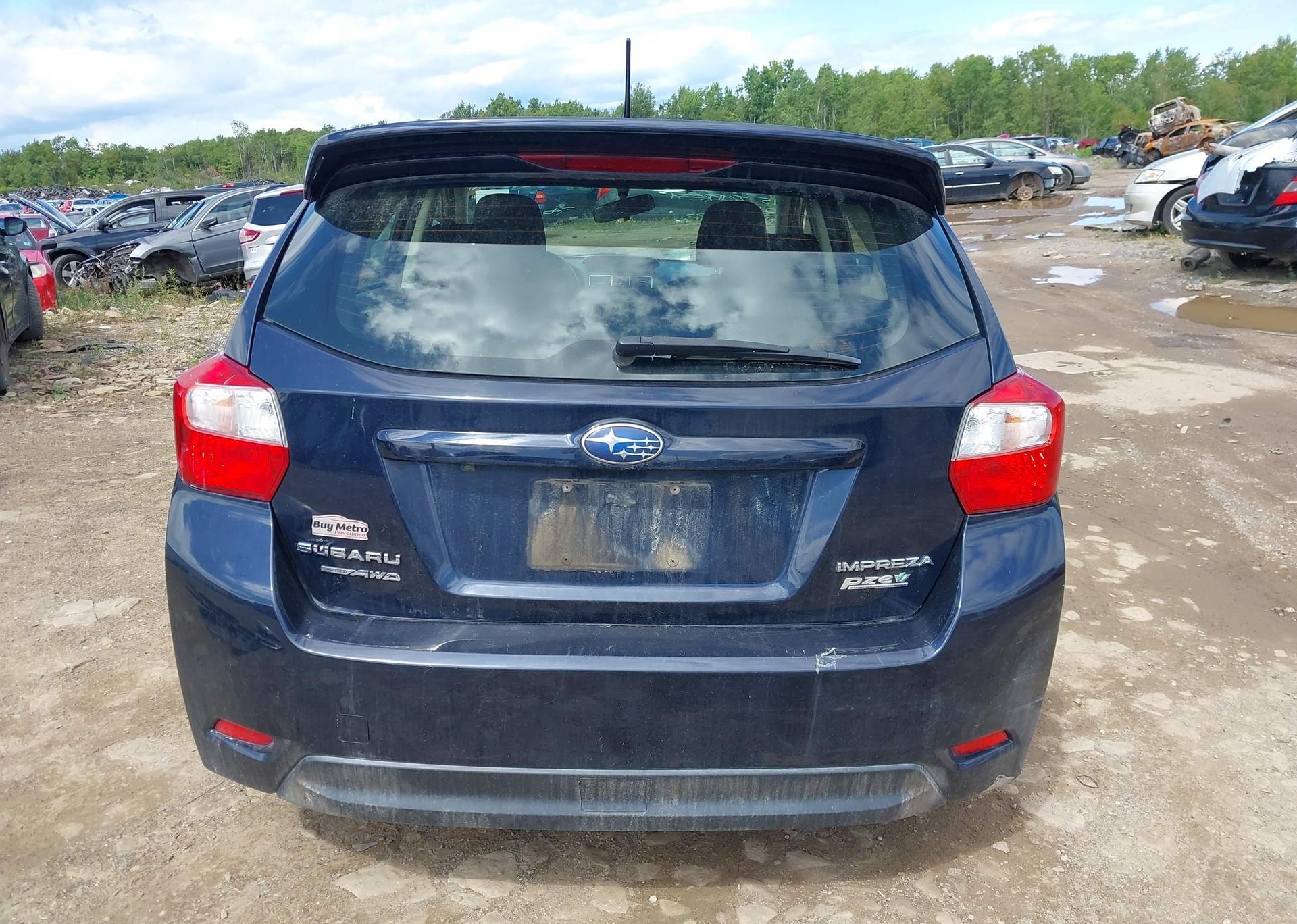 2015 SUBARU IMPREZA 2.0I SPORT PACKAGE