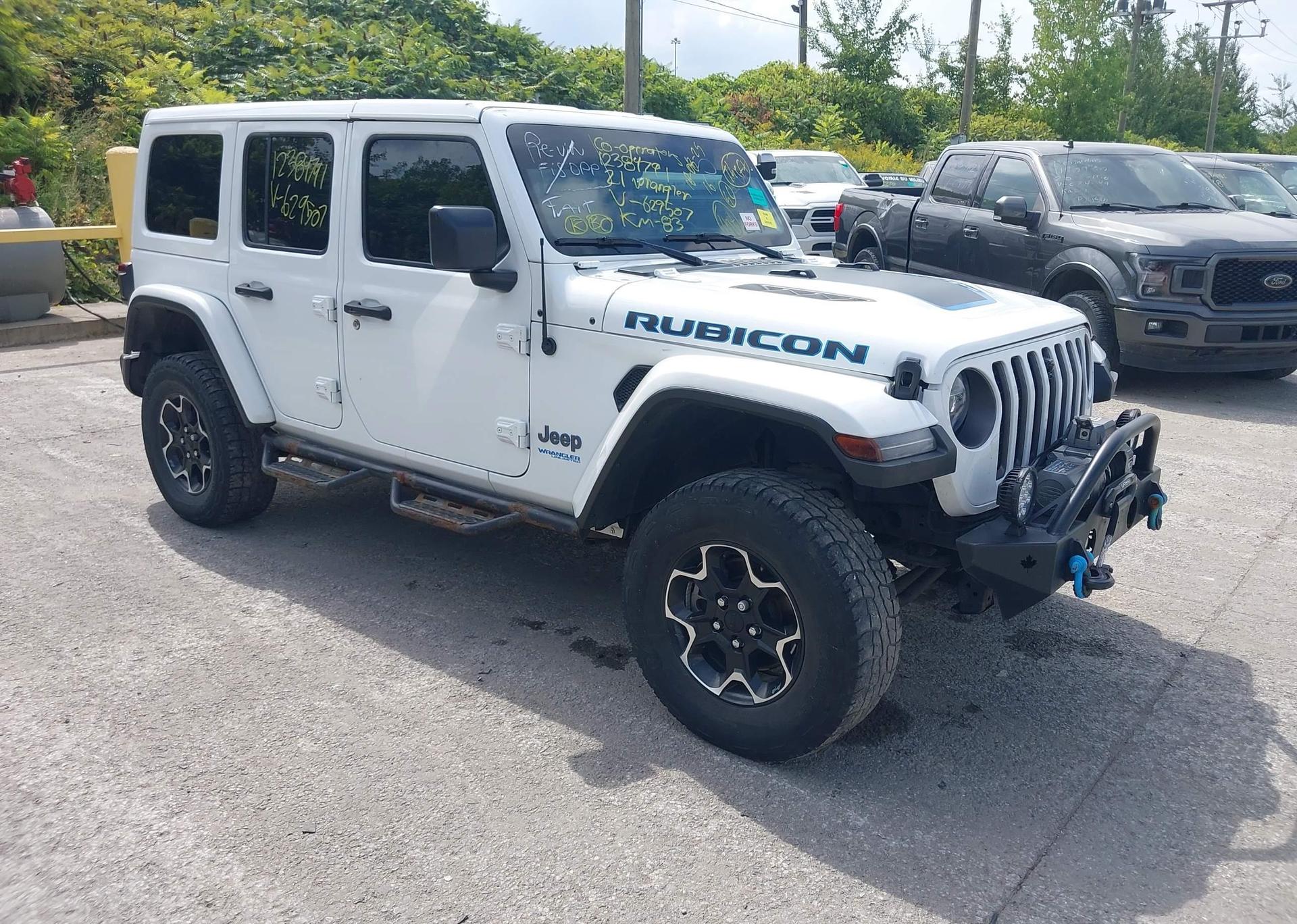2021 JEEP WRANGLER 4XE UNLIMITED RUBICON