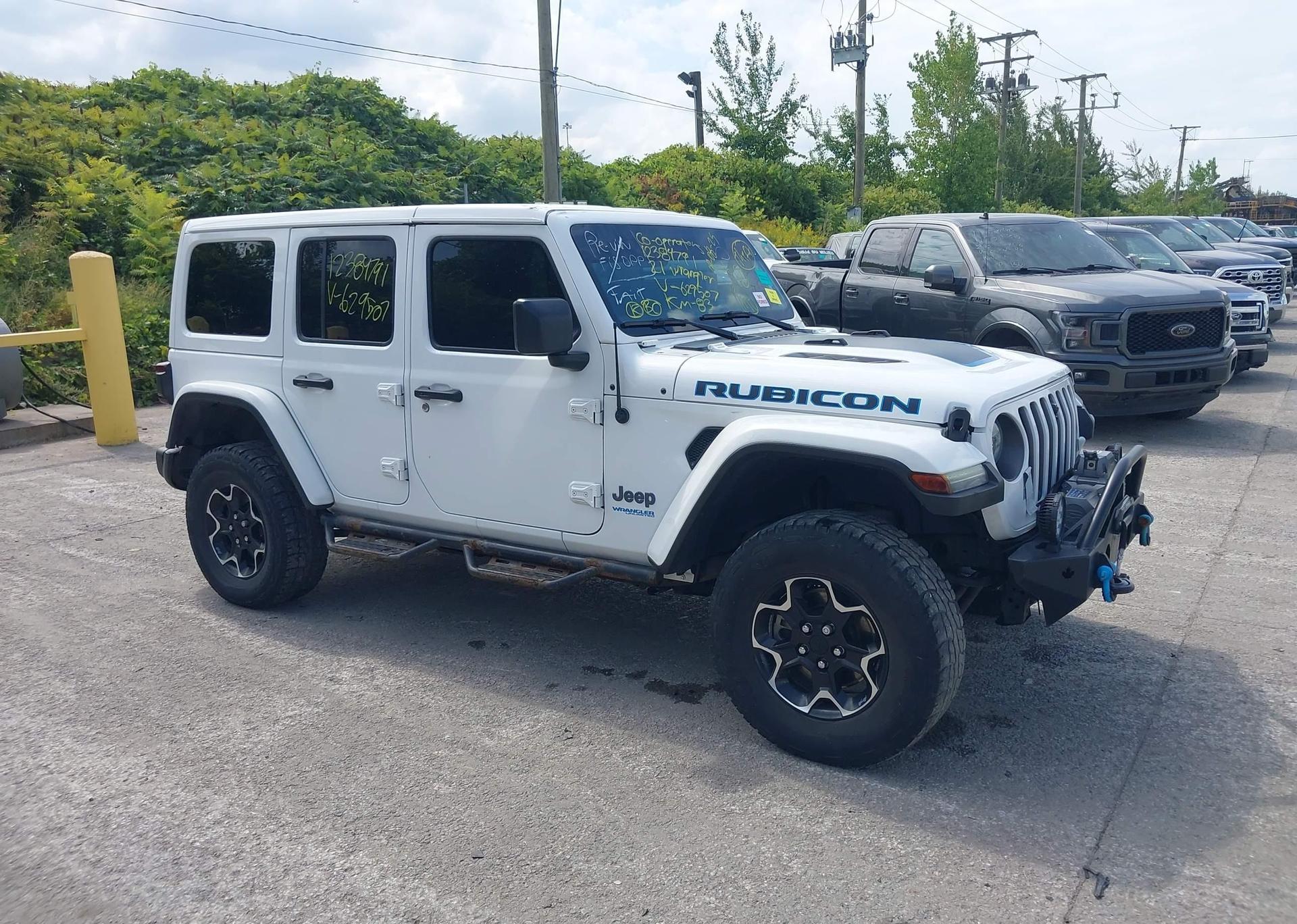 2021 JEEP WRANGLER 4XE UNLIMITED RUBICON