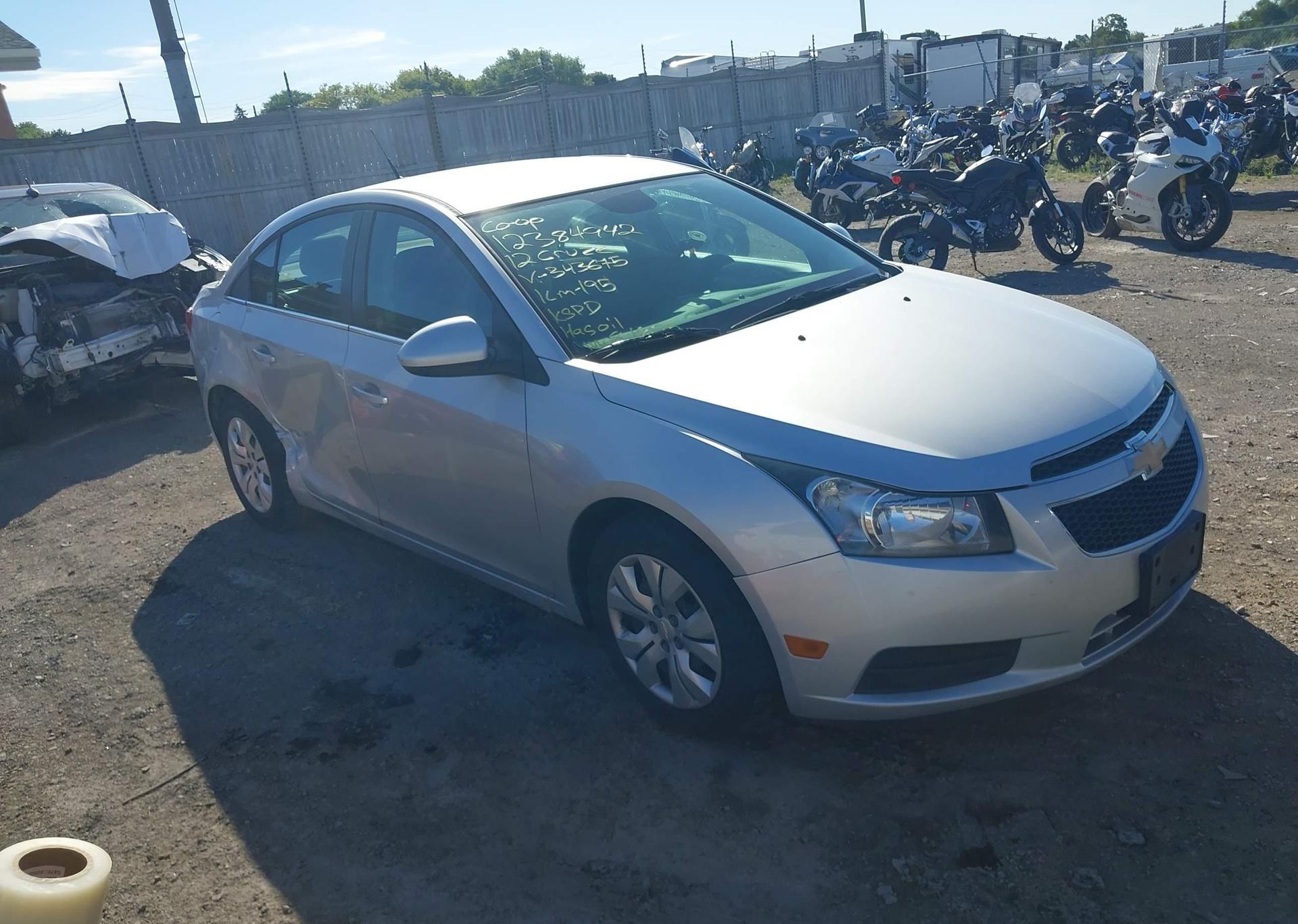 2012 CHEVROLET CRUZE LT TURBO