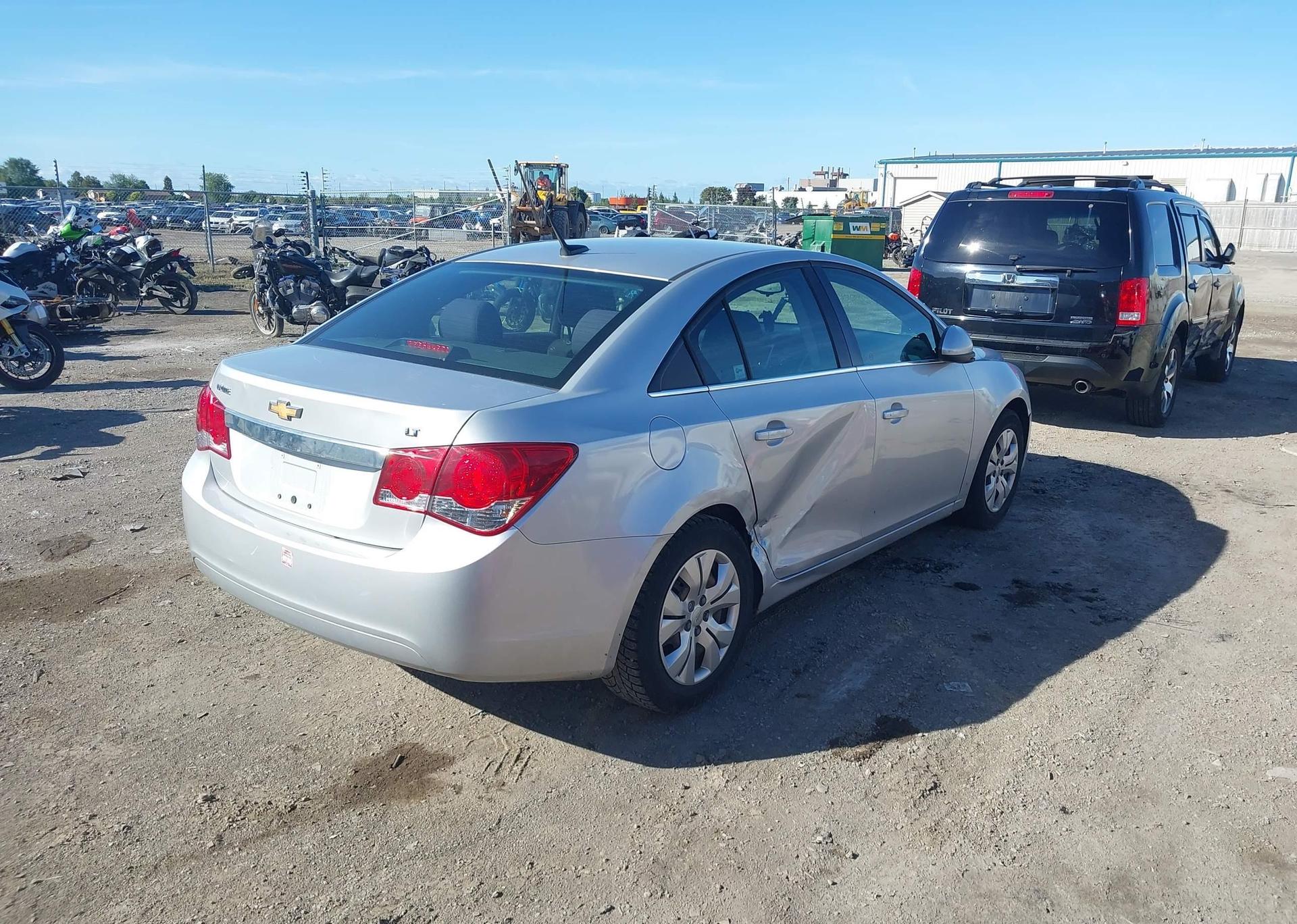 2012 CHEVROLET CRUZE LT TURBO
